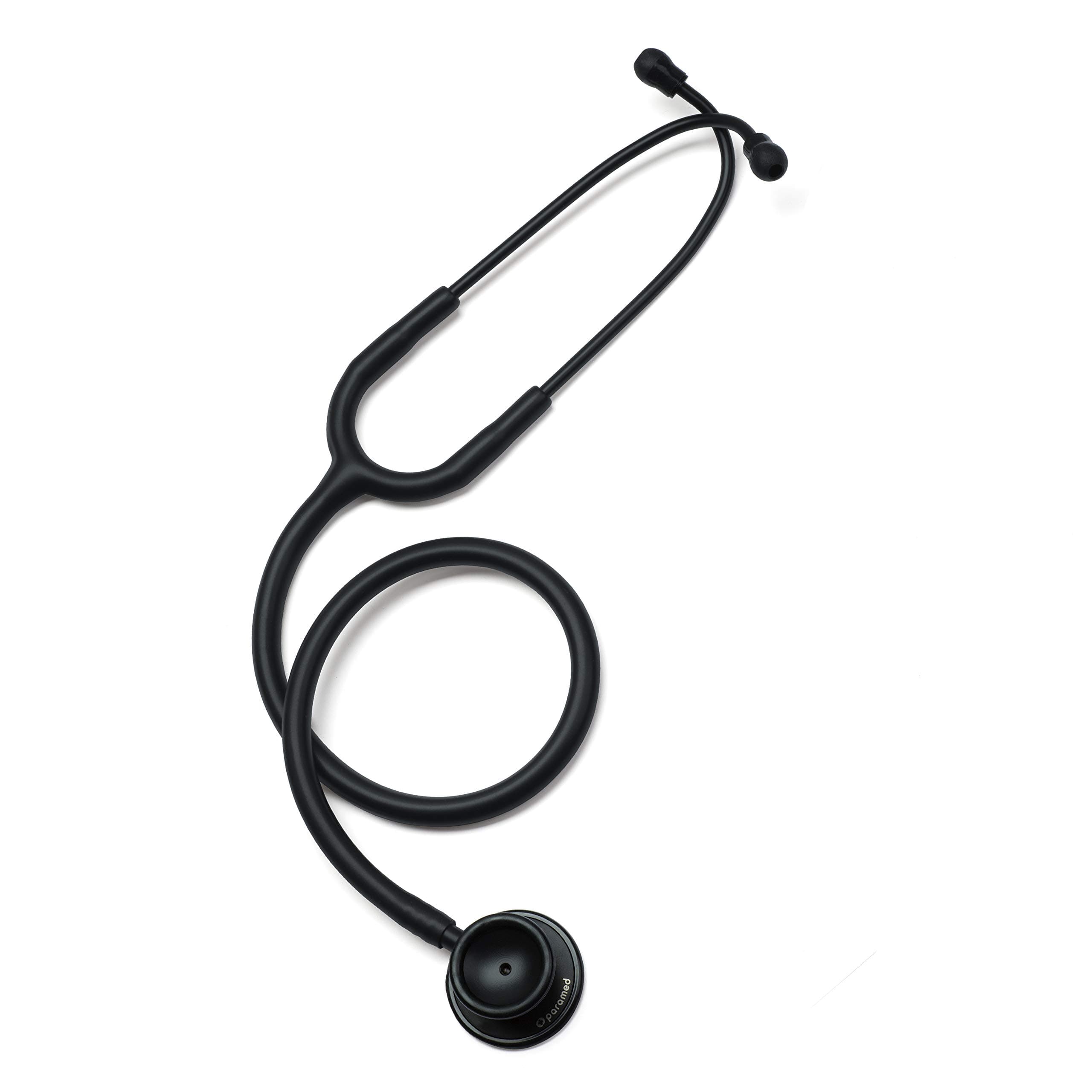 - Paramed Stethoscope - Classic Dual Head - for Doctors, Nurses, Med Students, Professional Pediatric, Medical, Cardiology, Home Use - Extra Diaphragm, 4 Eartips, Accessory Case, Name Tag - 29.5 inch