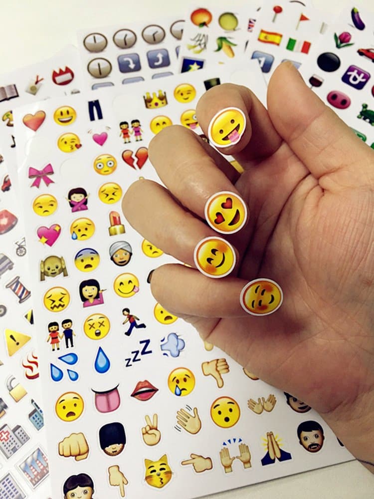 AdustyEmoji Emoji Sticker Pack-Instagram,Facebook,Twitter iPhone Emoji sticker,8sheets/pack- around 700+ Stickers