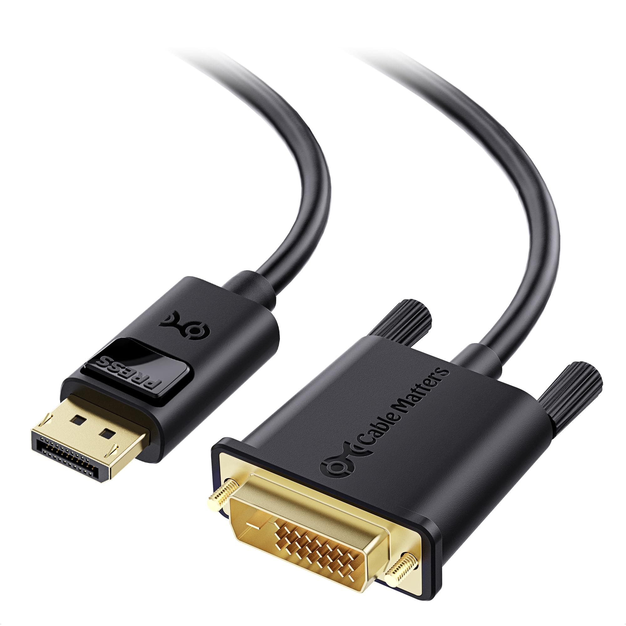 DisplayPort to DVI cable