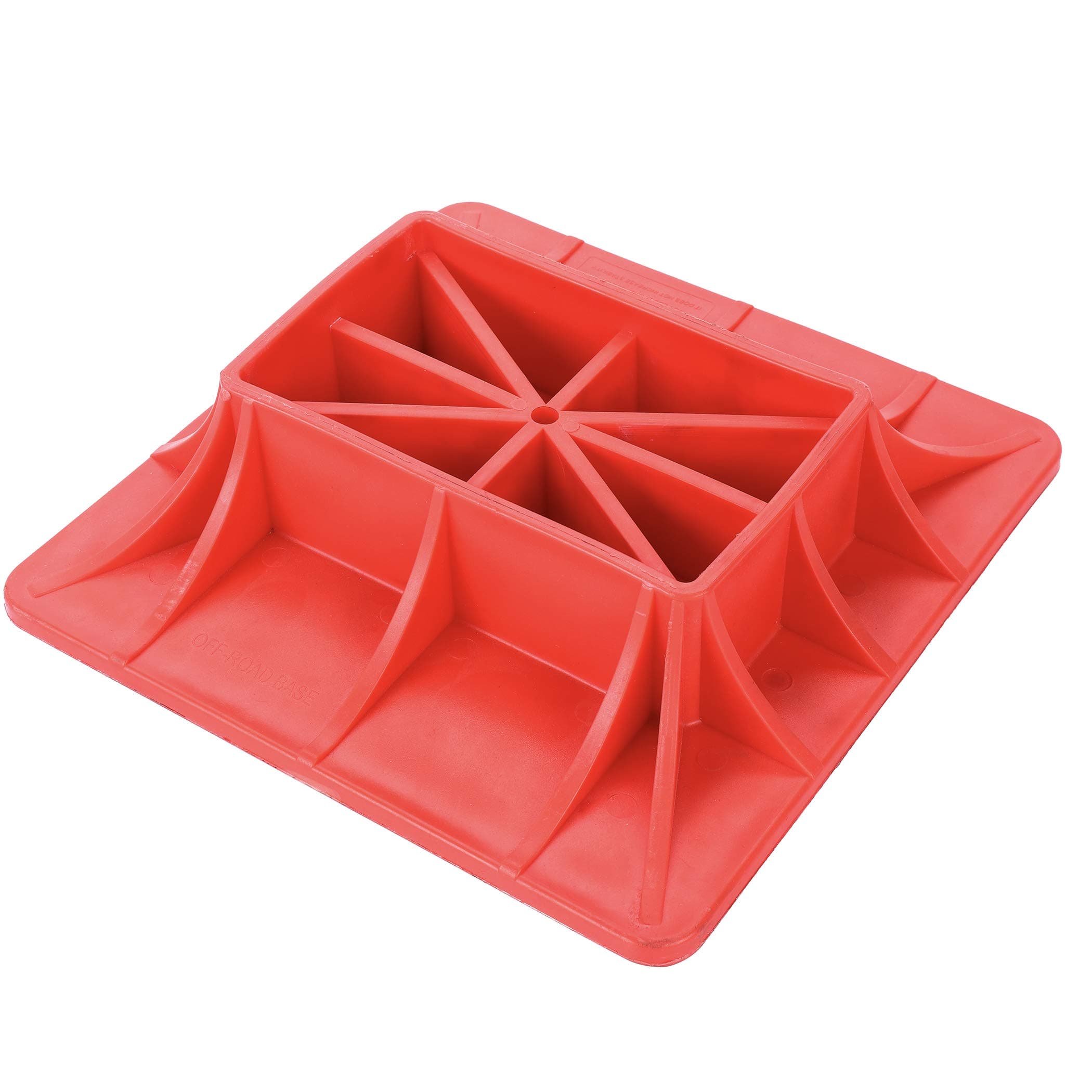 AR-PRO 11.5" x 11.5" Off-Road Hi-Lift Jack Base and Stabilizer - Keep Jacks from Sinking with Heavy-Duty Plastic Jack Stand Base for Lifting Jacks and Farm Jacks with 4.1" x 7" Base