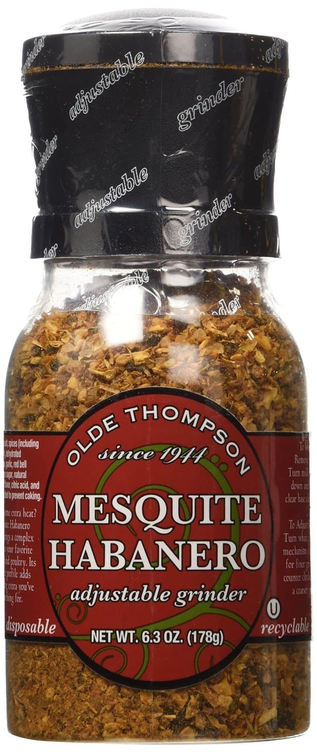 Olde Thompson Mesquite Habanero Seasoning 6.3oz Grinder (Pack of 2)