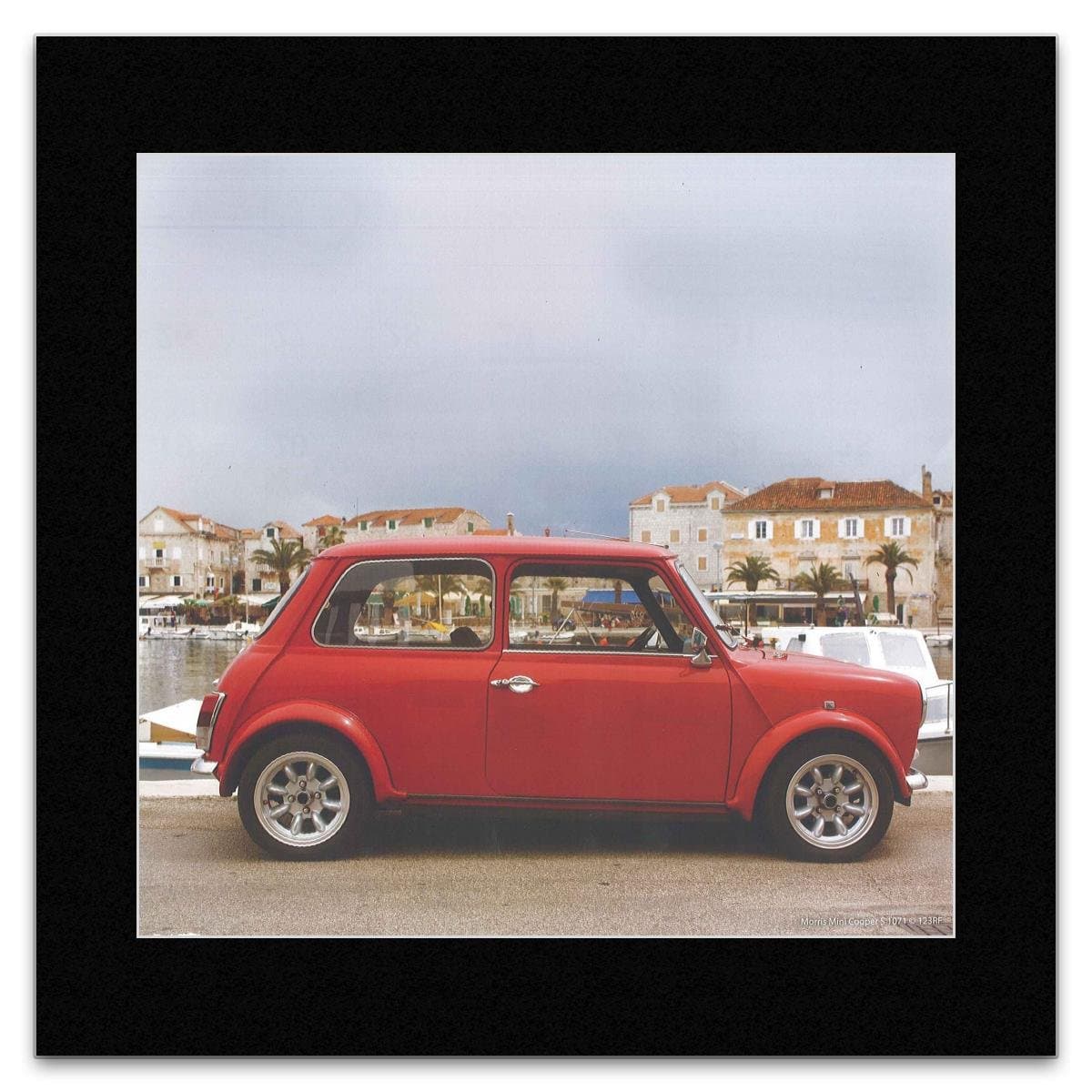 Gifted Calendars British Classic Cars - Morris Mini Cooper S 1071 Mini Poster - 40x40cm