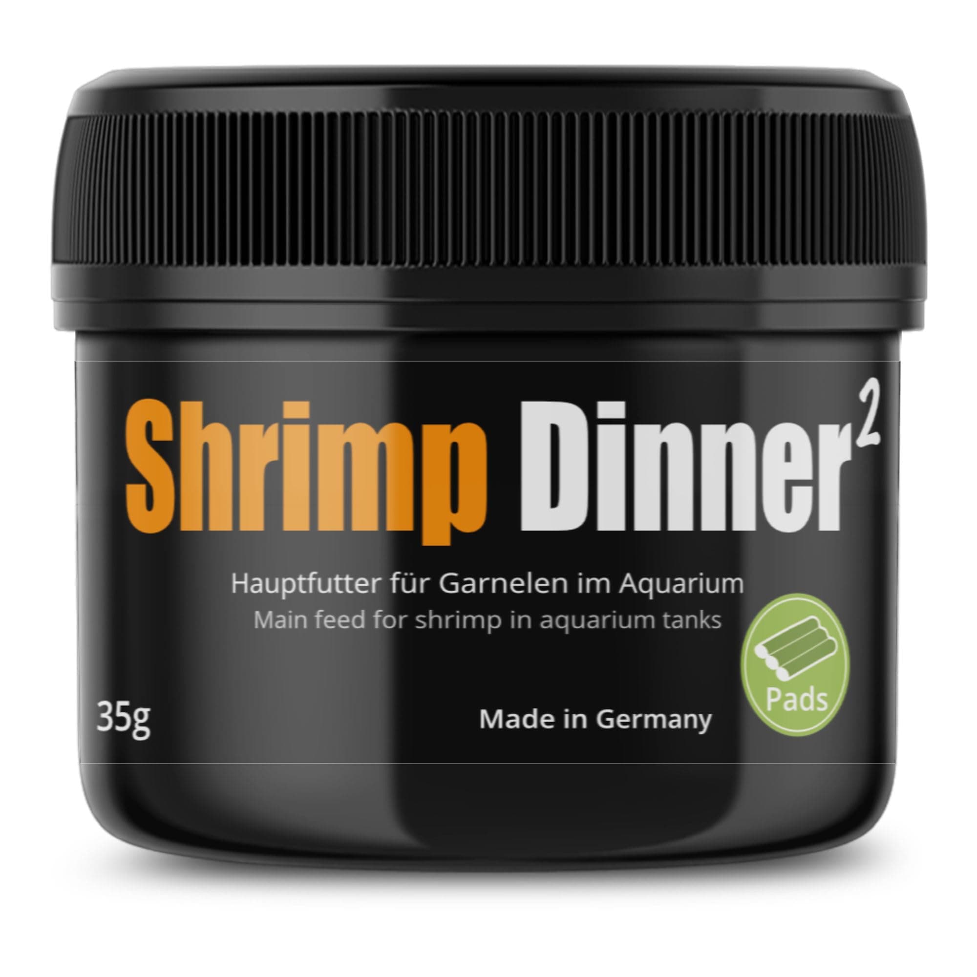 GlasGarten Shrimp Dinner 2 | 35g - Premium shrimp food, staple food for ornamental shrimps, pressed from 100% natural ingredients, gently dried