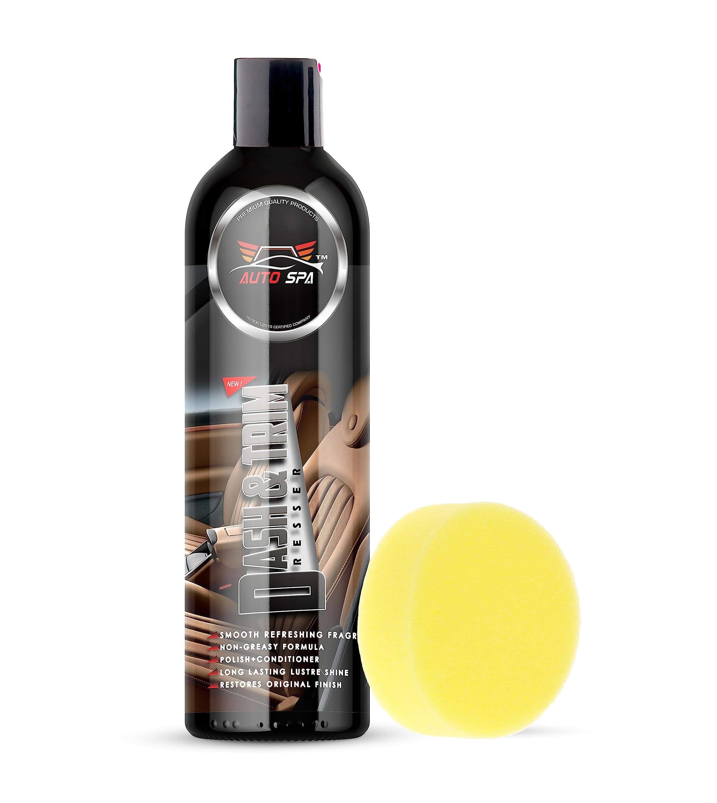 Dash&Trim Dresser -500ML Infused Advanced Nano-Technology UV Blockers,Non-Greasy,Pleasant Scented With Sponge Applicator Pad