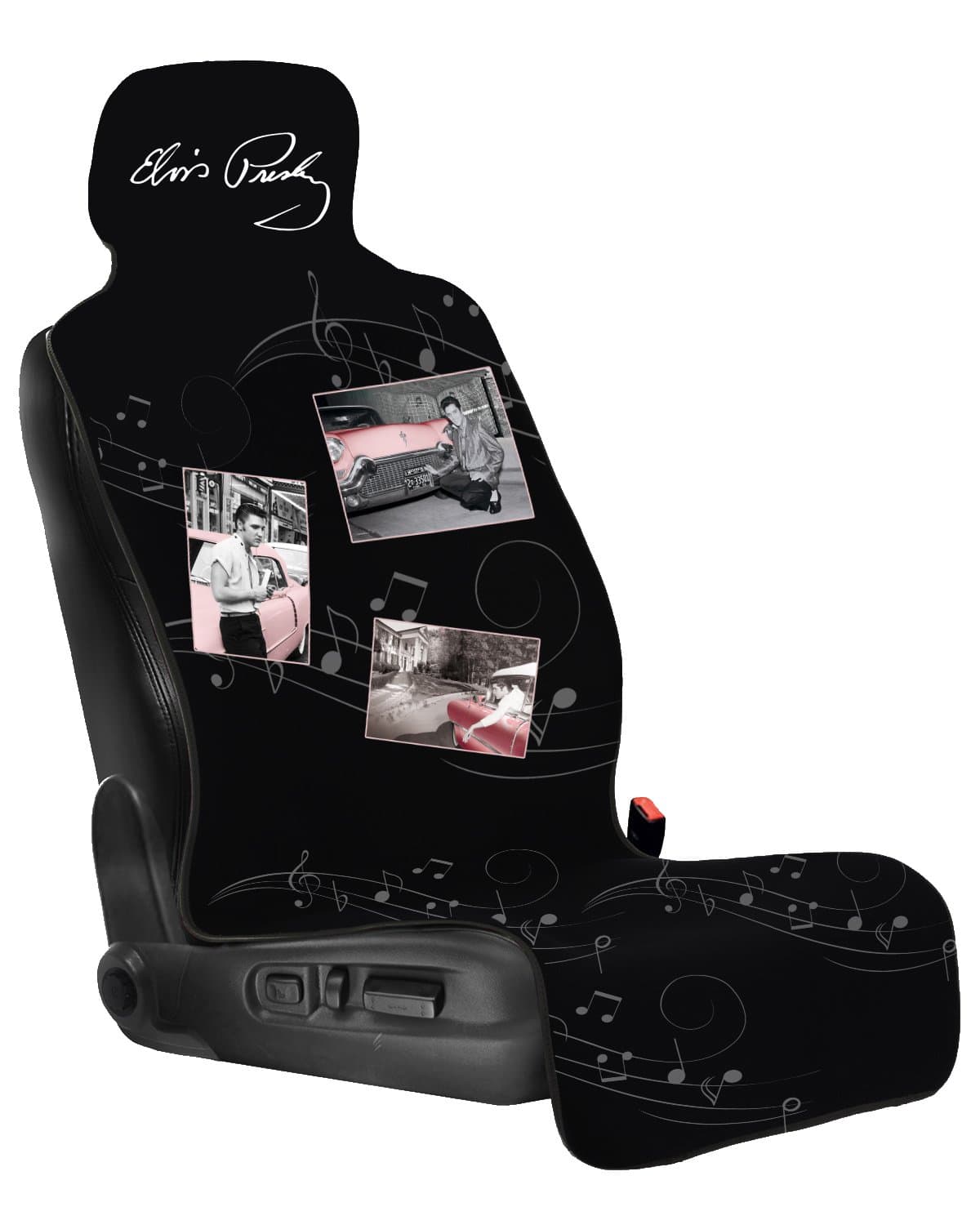 Midsouth Products Elvis Presley Pink Vehicle Universal Auto Seat Cover - 1 Pc