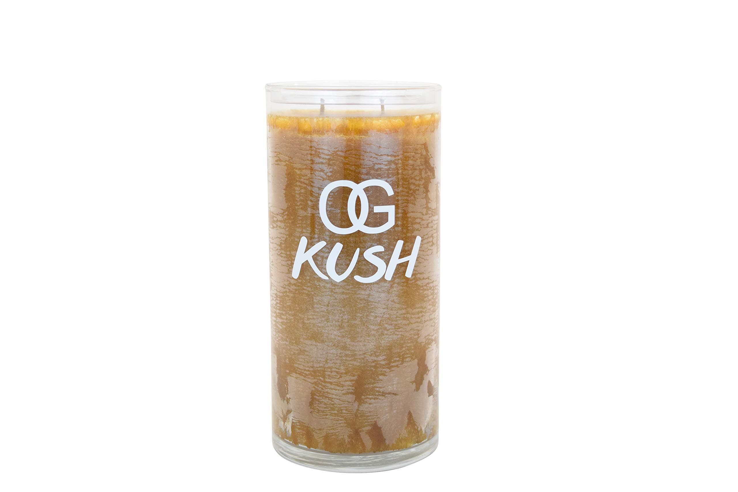 OG Kush Scented Candle (Jumbo) Spicy Patchouli Lemongrass Orange Pine Double Wick
