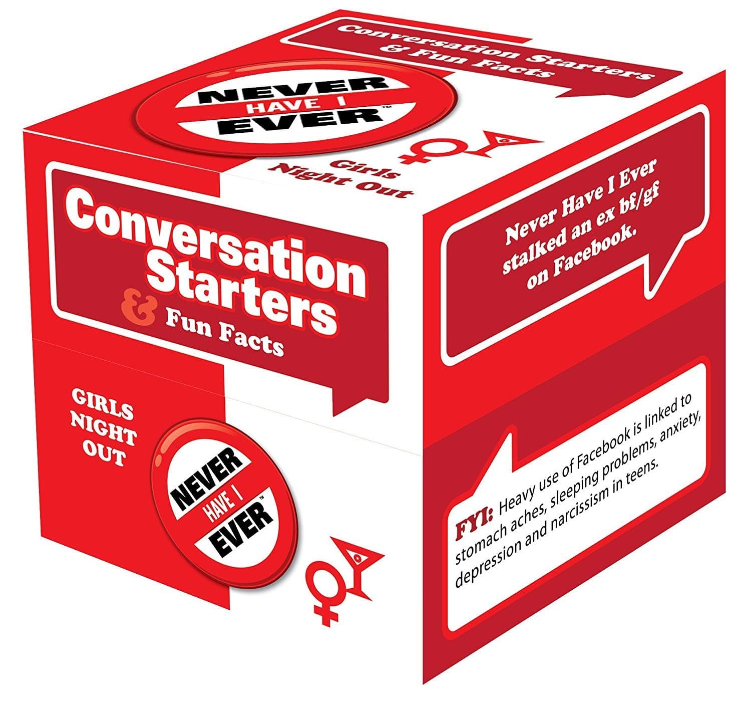 Never Have I EverGirls Night Out Edition - Great Questions to Start Unforgettable Conversations