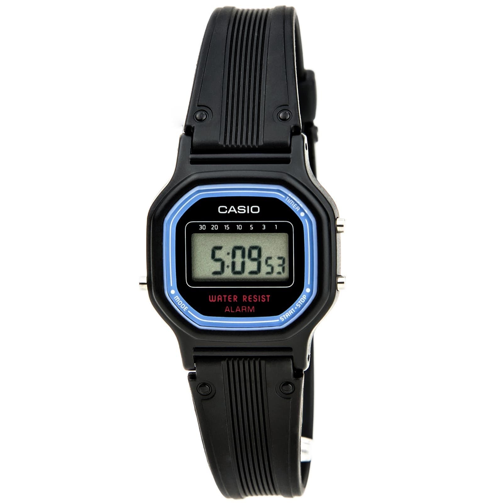 Women's Vintage LA11WB-1 Sport Black Resin Band Watch