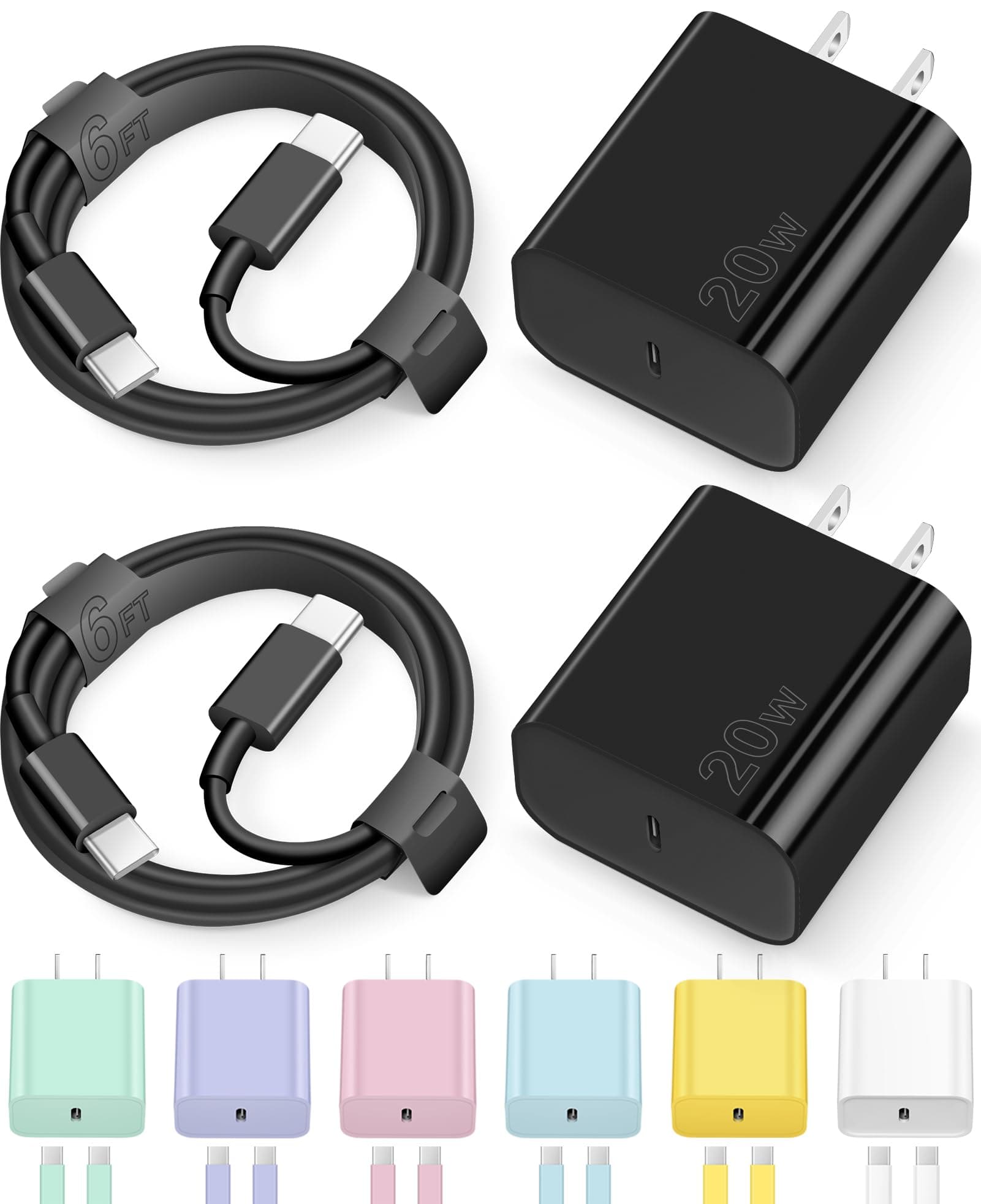 iPhone 17/16/15 Charger Black