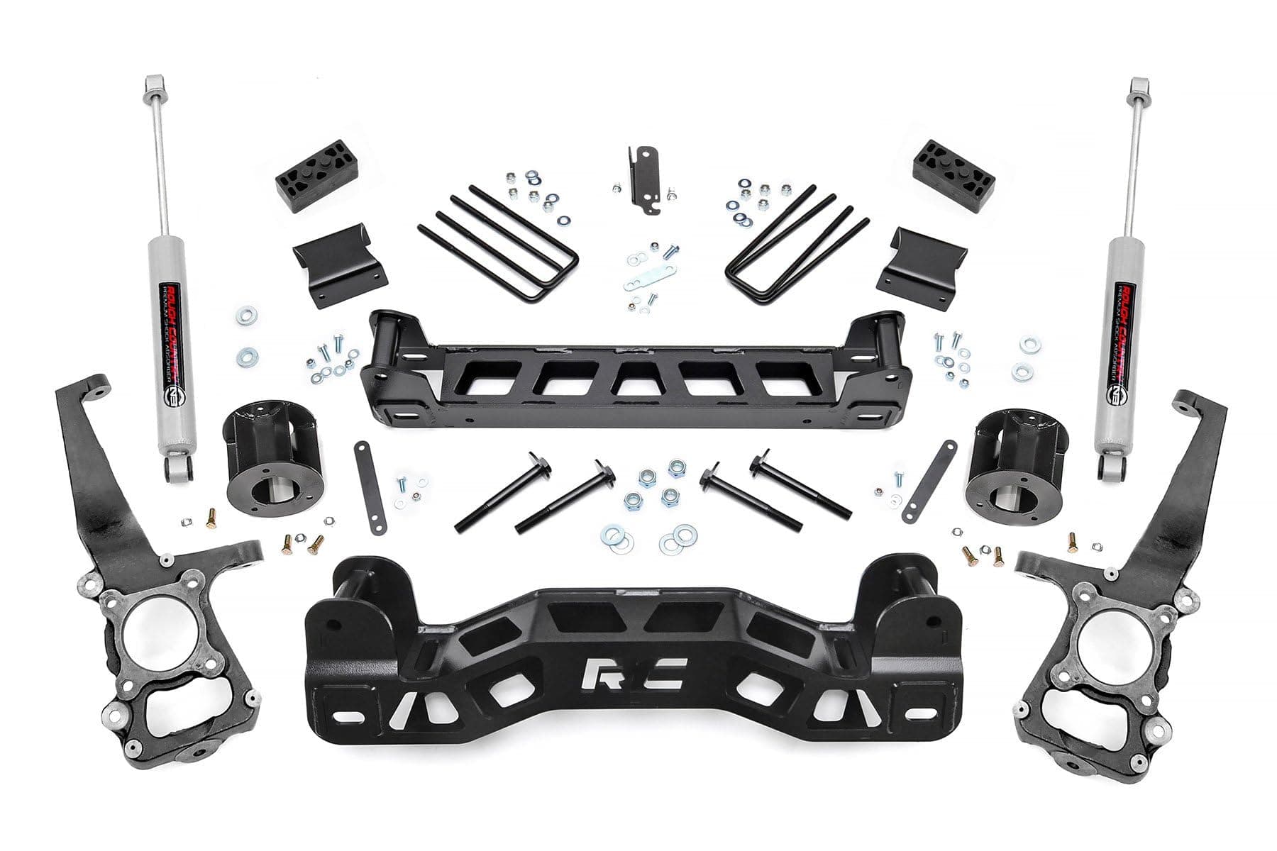 Rough Country 4" Suspension Lift Kit for 2009-2014 Ford F-150 2WD - 57230