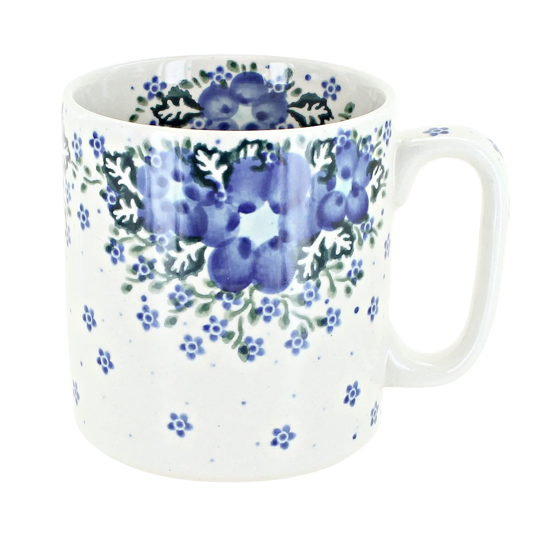 Blue Rose Pottery Polish Melanie Coffee Mug