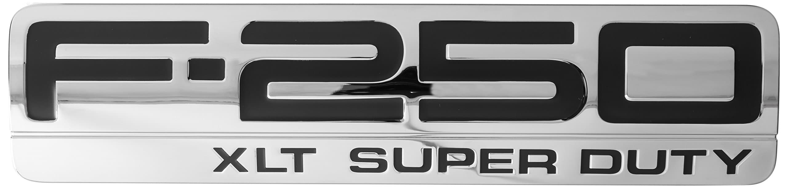 Genuine Ford 5C3Z-16720-EB Nameplate, CHROME/BLACK