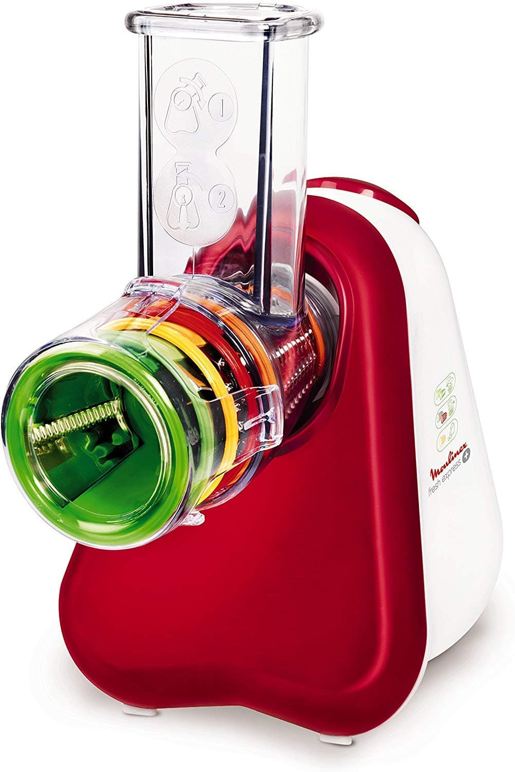 Moulinex AFFETTA-Grater Dj755G 5 Interchangeable Rollers