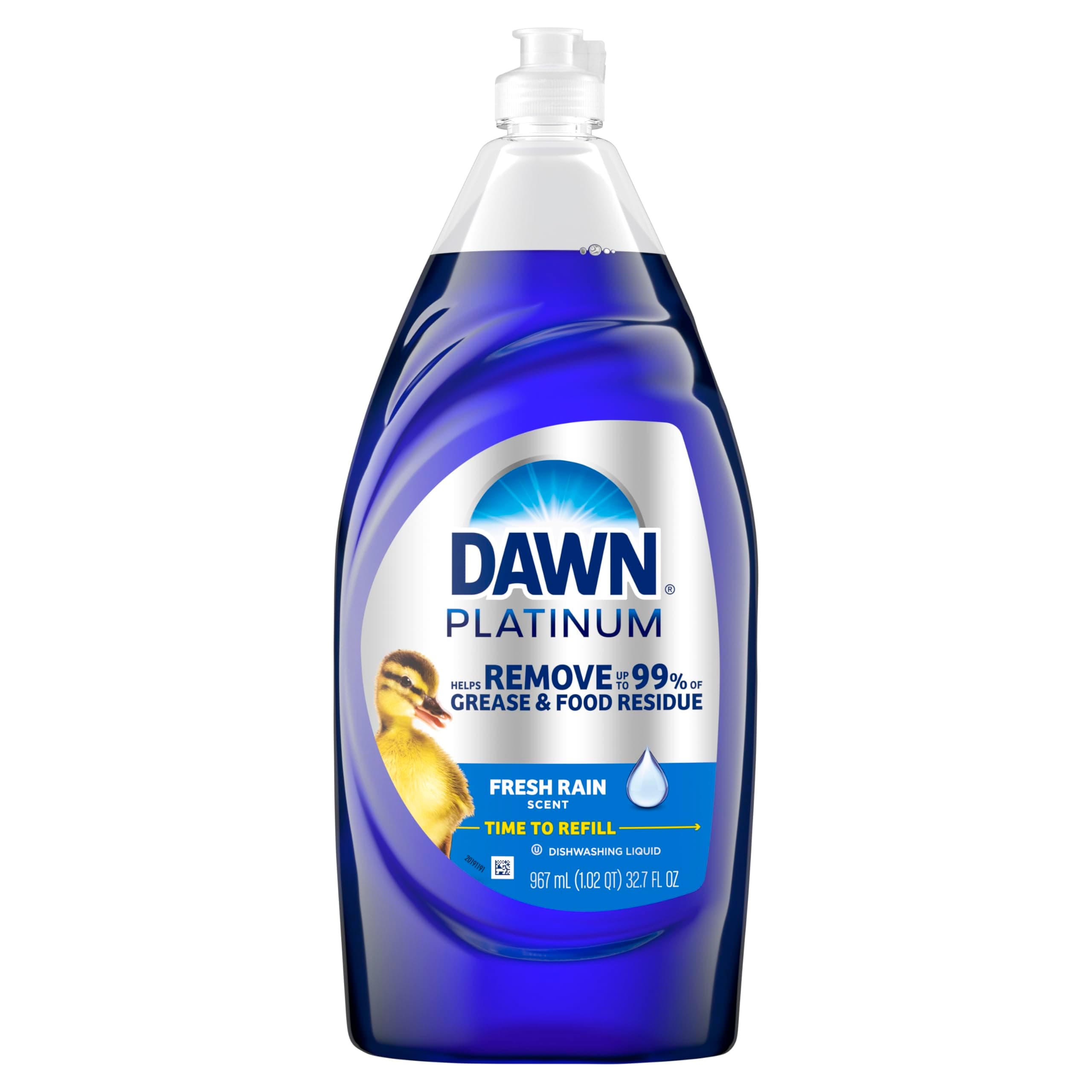 Platinum Dawn Dish Soap, Rain Scent, 32.7 fl oz