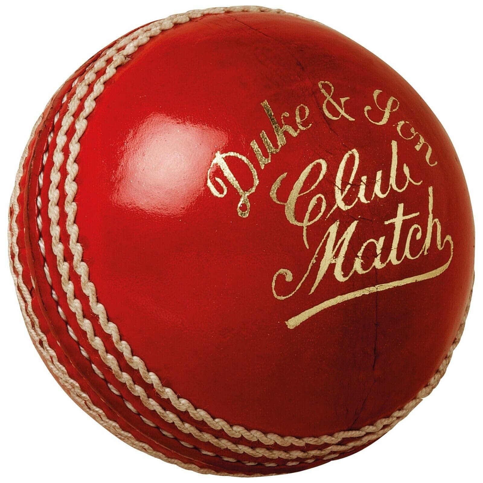 Club Match Senior Cricket Ball, Red