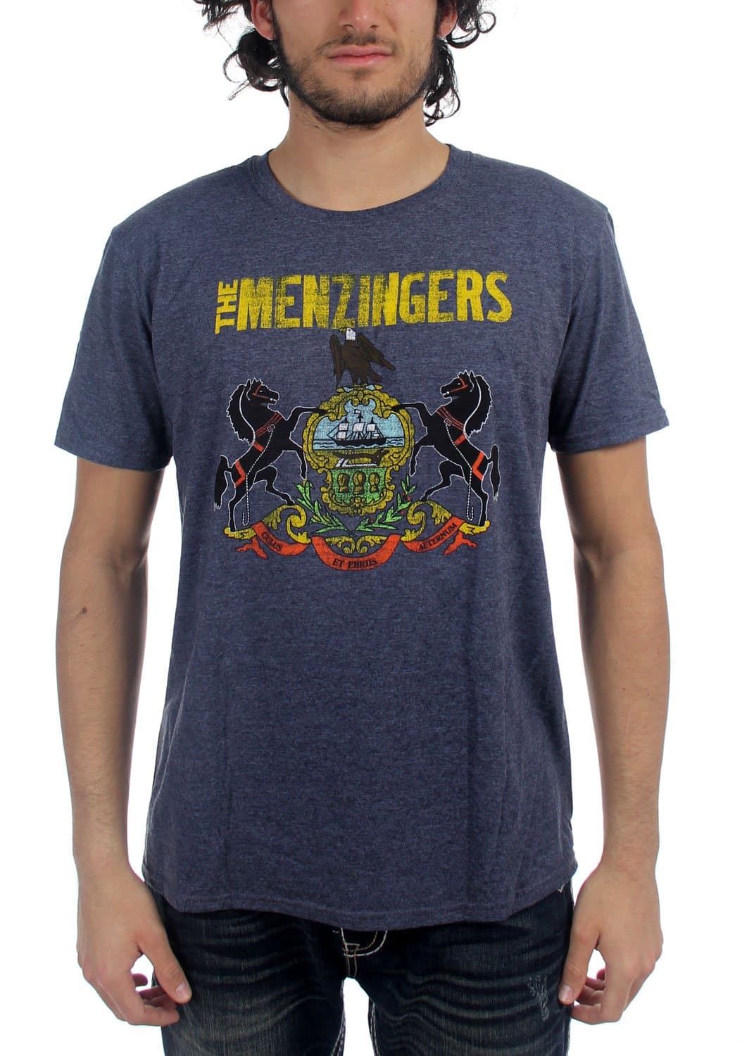 The Menzingers Mens PA Flag T-Shirt