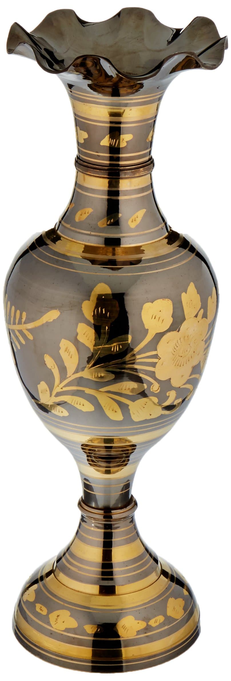 Nautical Decor Brass Flower Vase