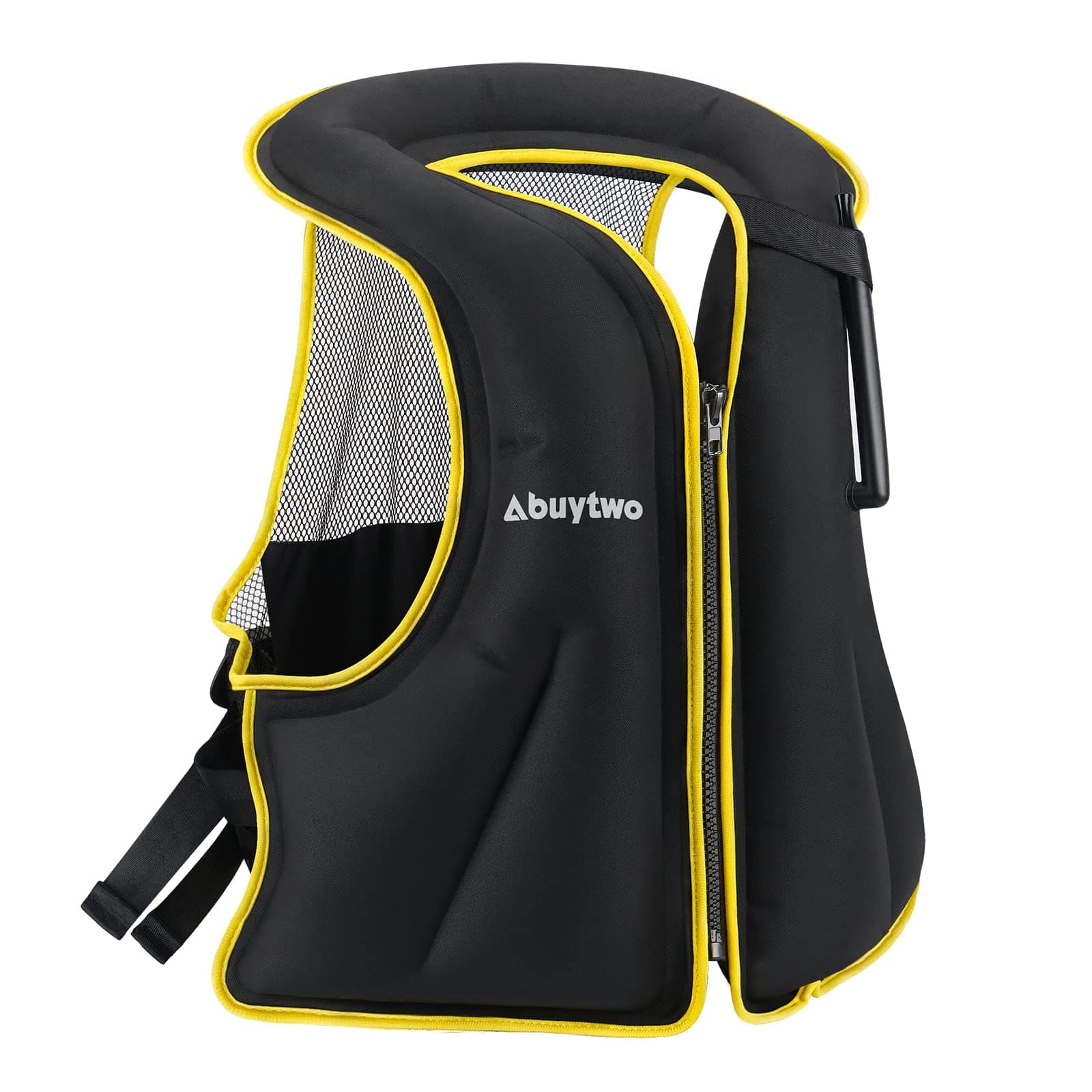 Snorkel Vest for Adults, Inflatable Buoyancy Aid Swim Jackets Snorkeling Vests for Kayak Diving Paddle Boating Water Sports Safety Men/Women