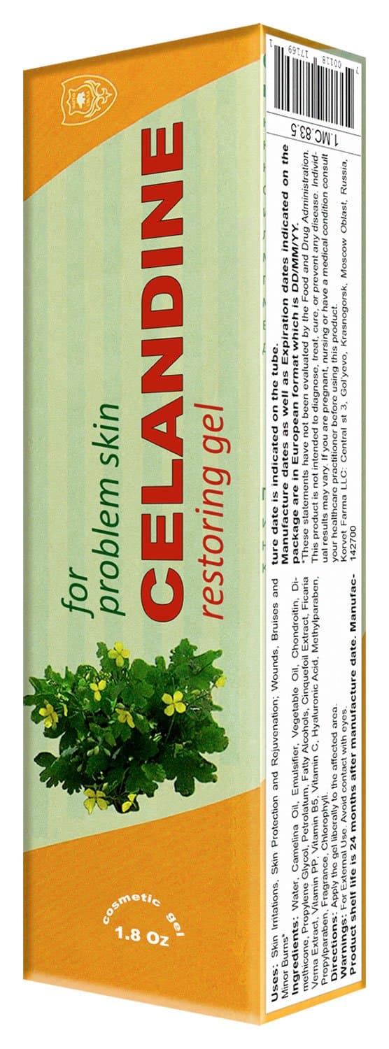 Gel with Celandine for Problem-Prone Skin 50g/1.8 Oz