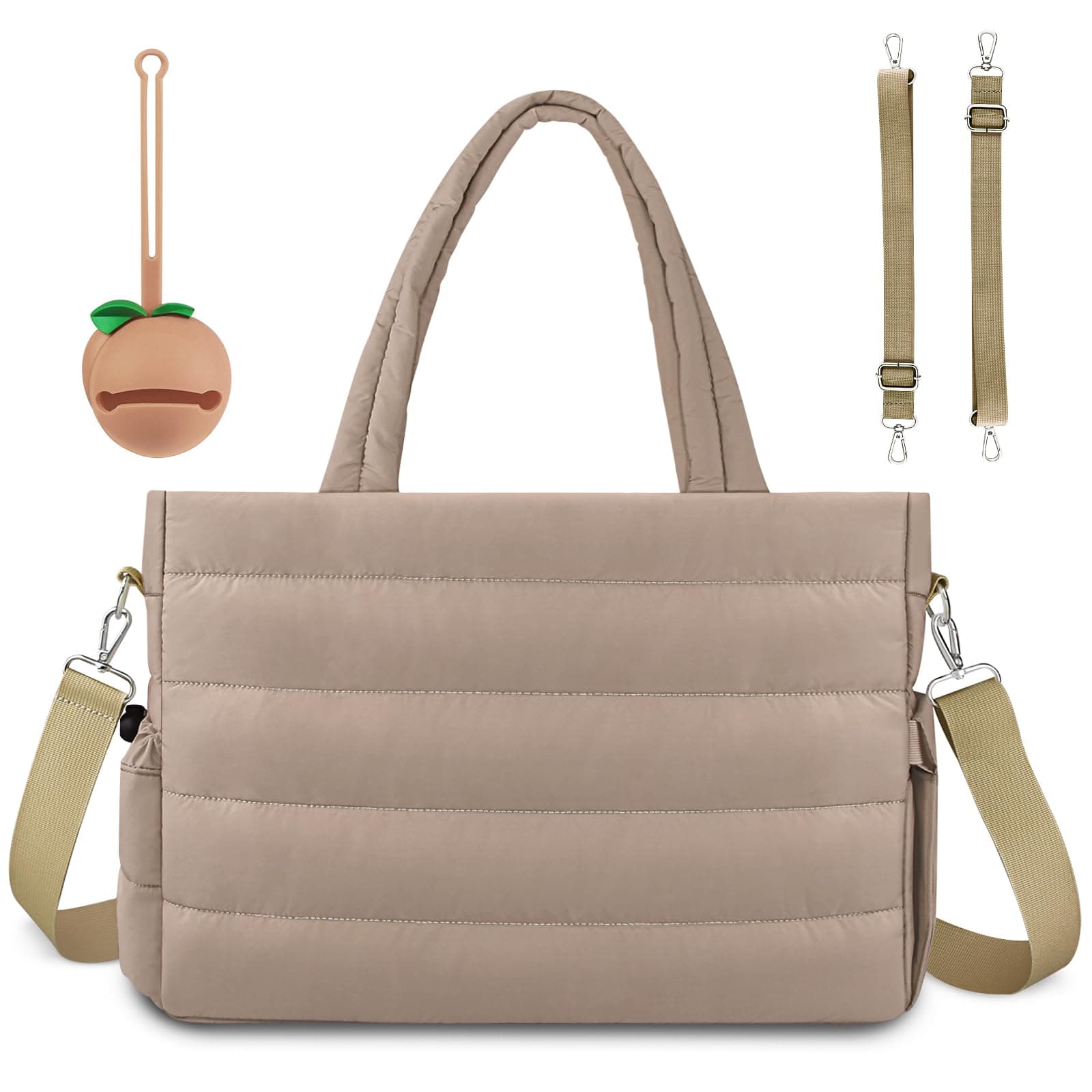 Unisex Adult Diaper Bag With Pacifier Case-1 Diaper Tote Bag Cosody Mommy Bag (pack of 1)