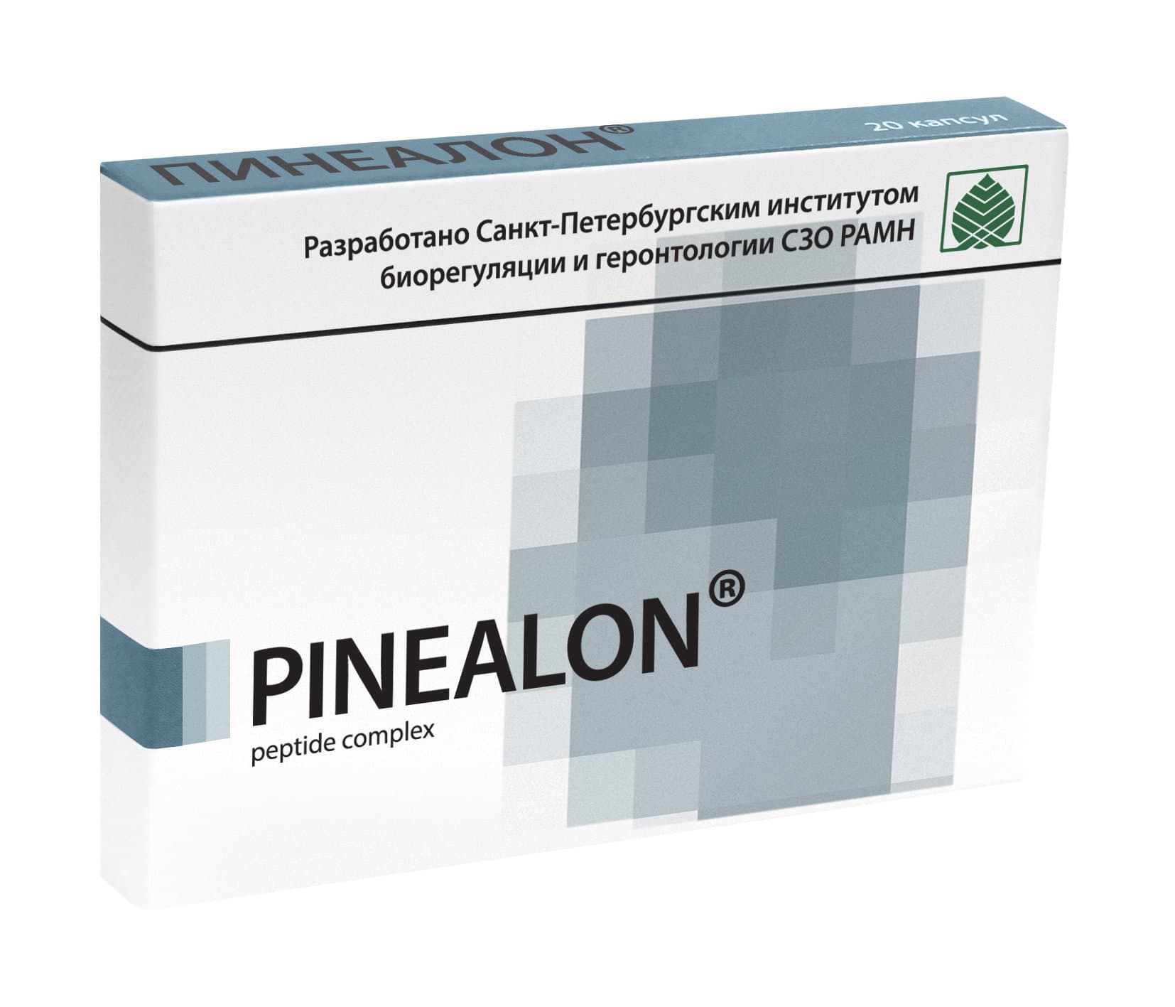 Pinealon - Brain Peptide Complex 60 capsules