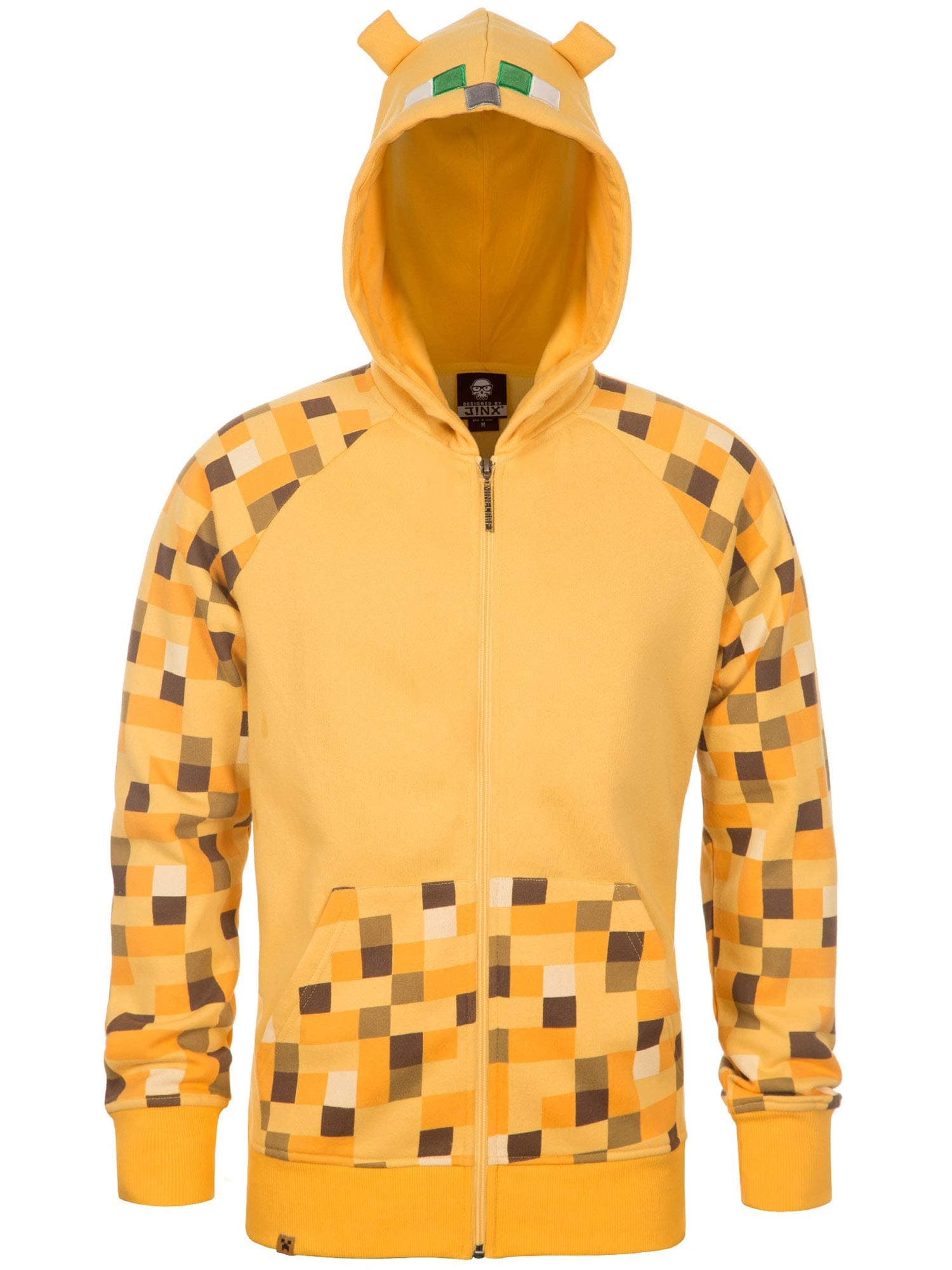 JINX Minecraft Big Boys' Ocelot Premium Zip-Up Hoodie