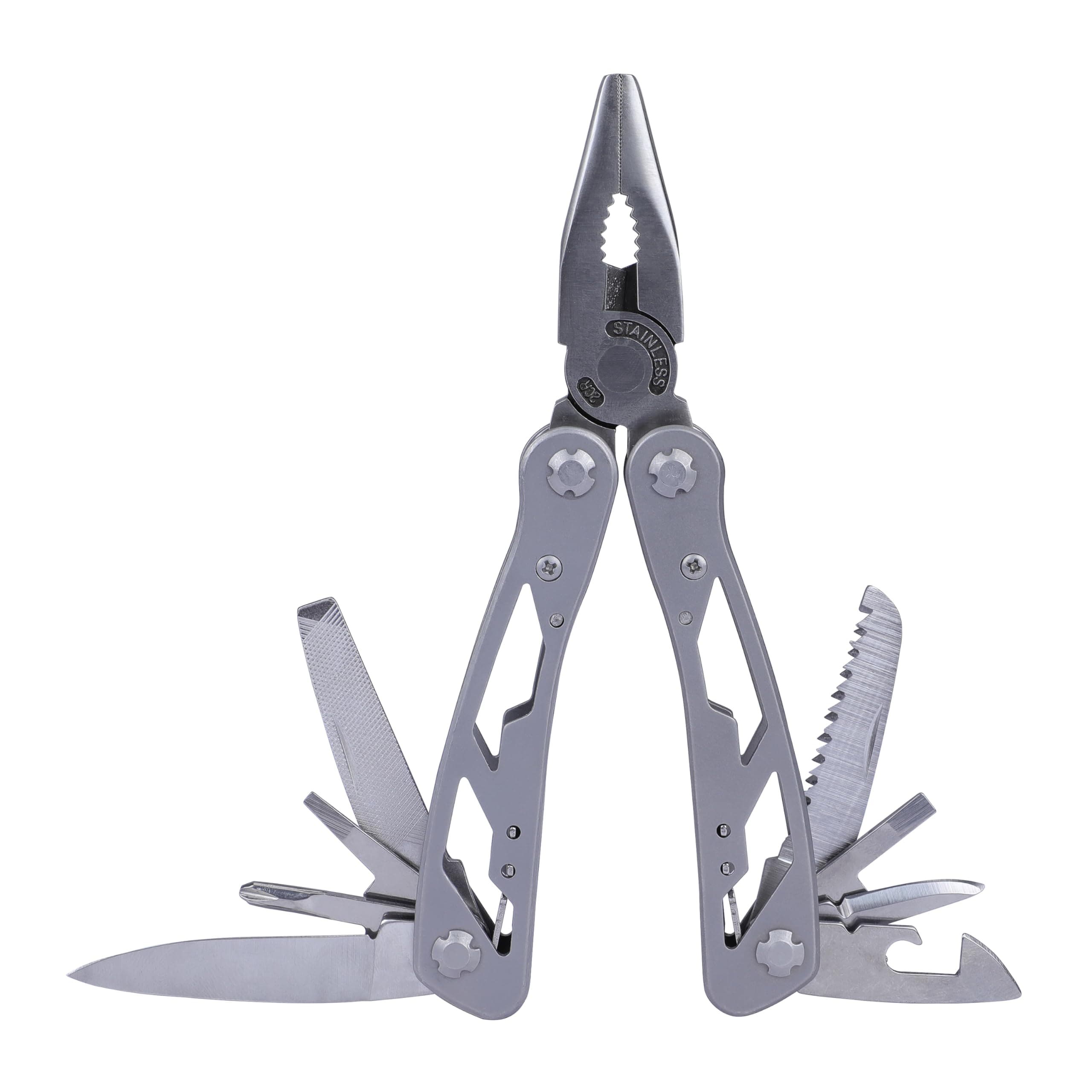 1-84-519 12-in-1 Multi Tool-Ideal Tool for Home, Car, Bikes, Camping, Outdoor Activity