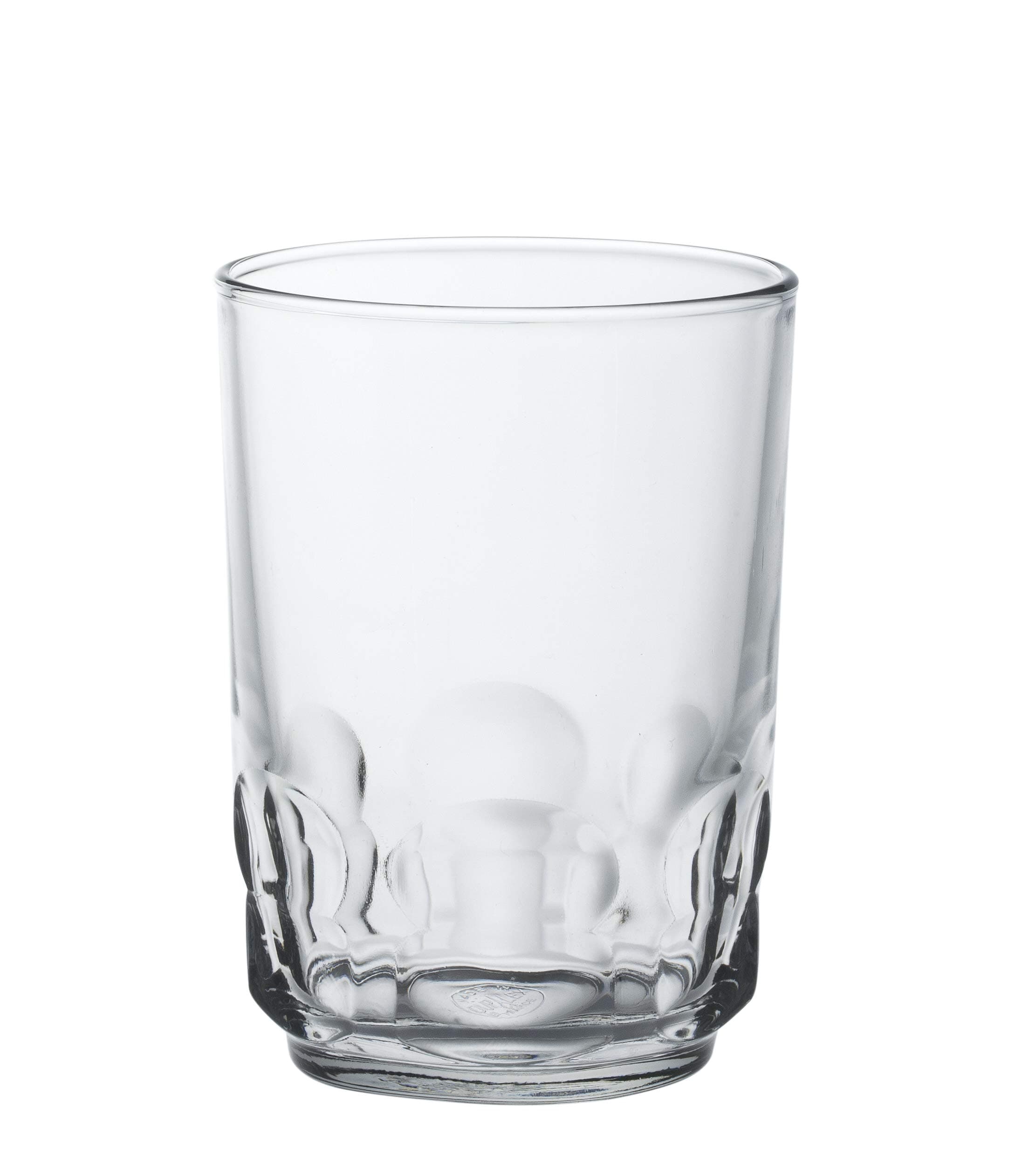 Duralex Durable Tumbler, 9 oz, Clear Glass