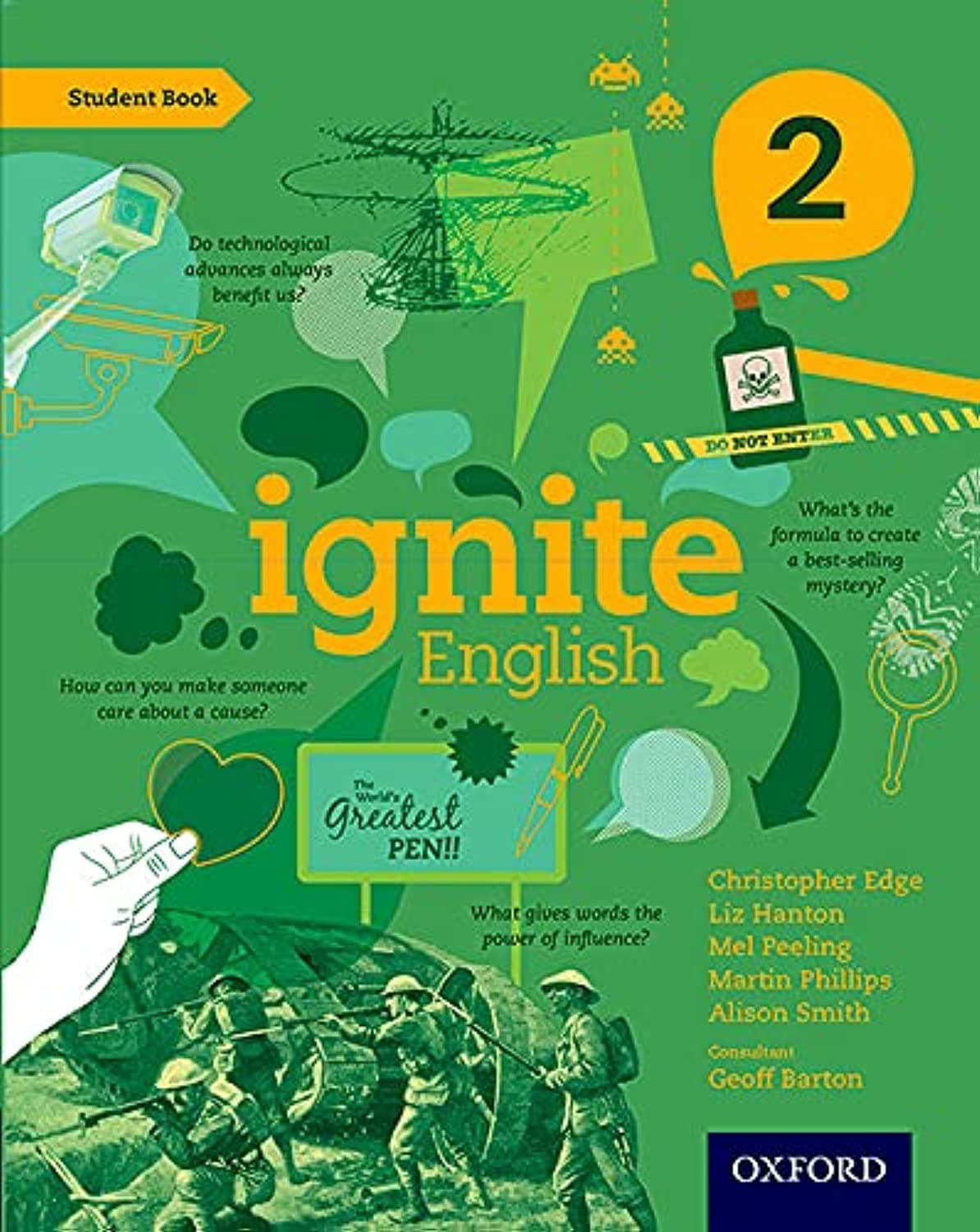 Ignite English: Student Book 2 [Paperback] [Feb 06, 2014] Christopher Edge, Liz Hanton, Mel Peeling