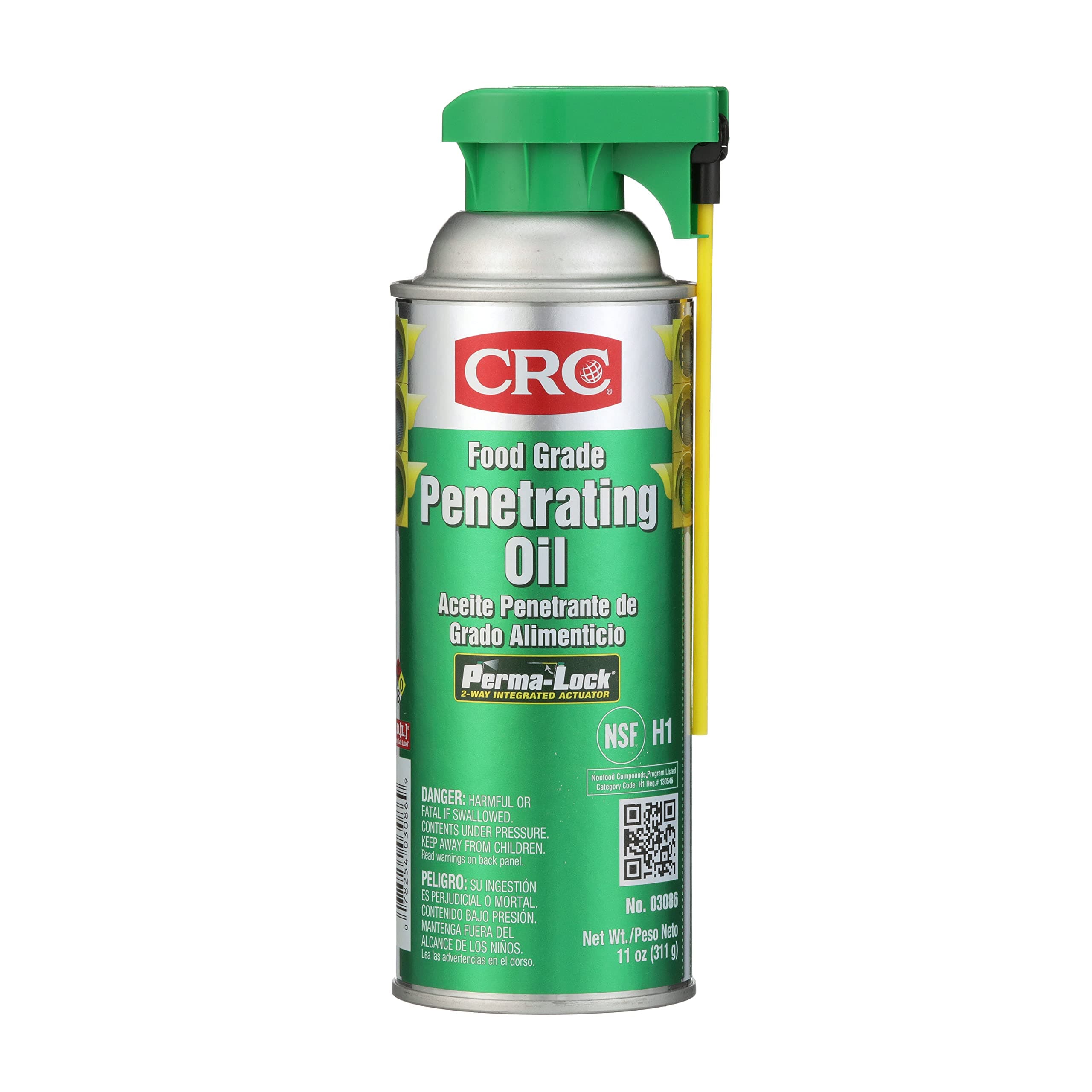 Food Grade Penetrating Oil 03086 – 11 Wt. Oz., General Purpose Lubricant for Food Processing Equipment