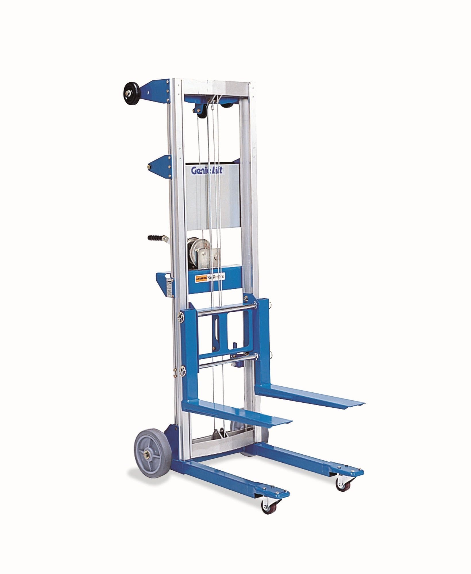 Genie Lift, GL- 8, Heavy-Duty Aluminum Manual Lift, 400 lbs Load Capacity, Lift Height 10' 0.5"