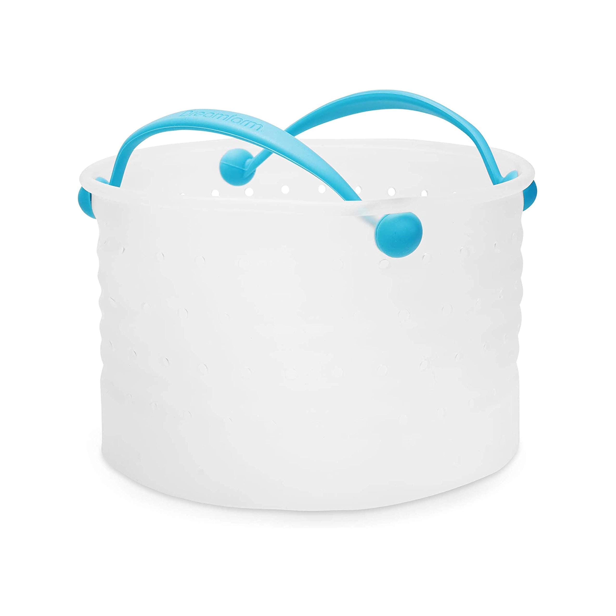 Dreamfarm Vebo | Silicone Washing, Draining and Cooking Basket | Vegetable Steamer | 7 inches