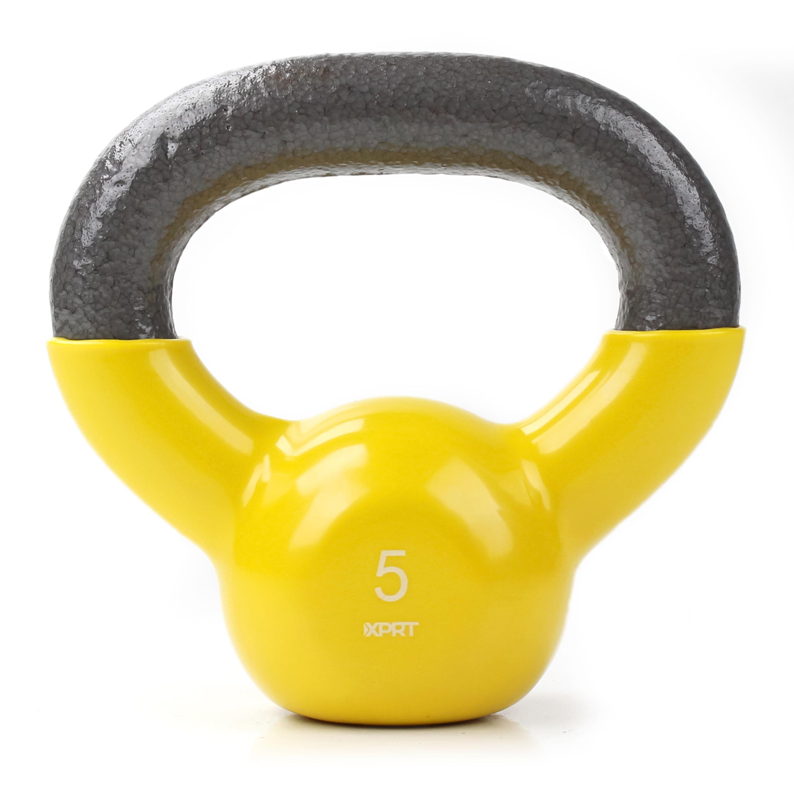 XPRT Fitness Vinyl Kettlebells 5 to 50 lbs and Combo Sets