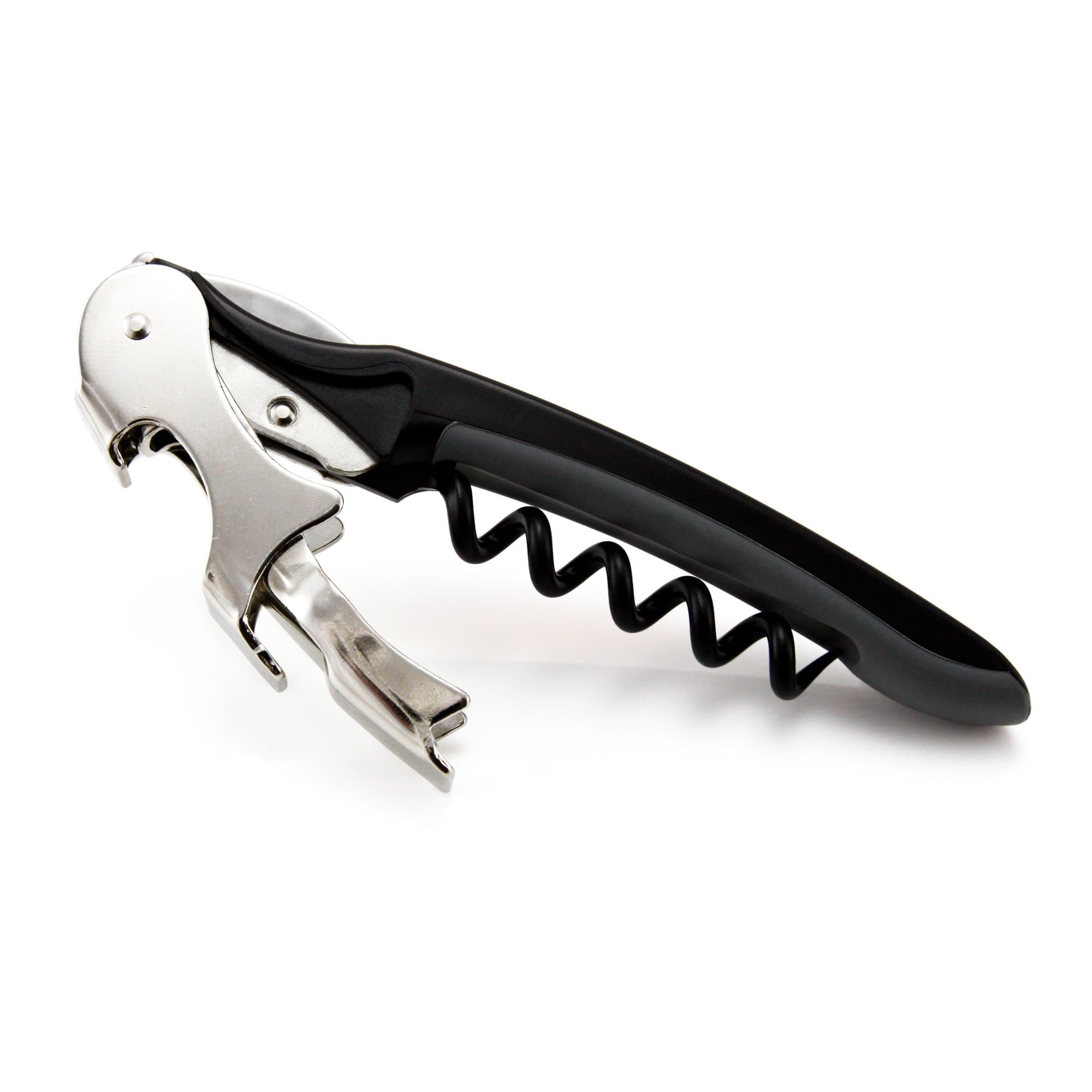Oaoa Design SMARTPULL Corkscrew with Double Lever Climate Neutral Includes Foil Cutter and Bottle Opener