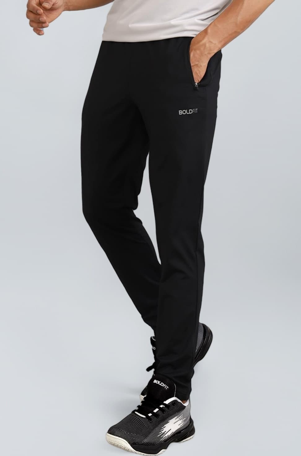 Boldfit Track Pants for man Gym Pants for Men Workout Mens Joggers Track Pant Slim fit Joggers for Men Activewear Night Pant for Boys Gym, Yoga, Running, Sports and Multipurpose Lower for man