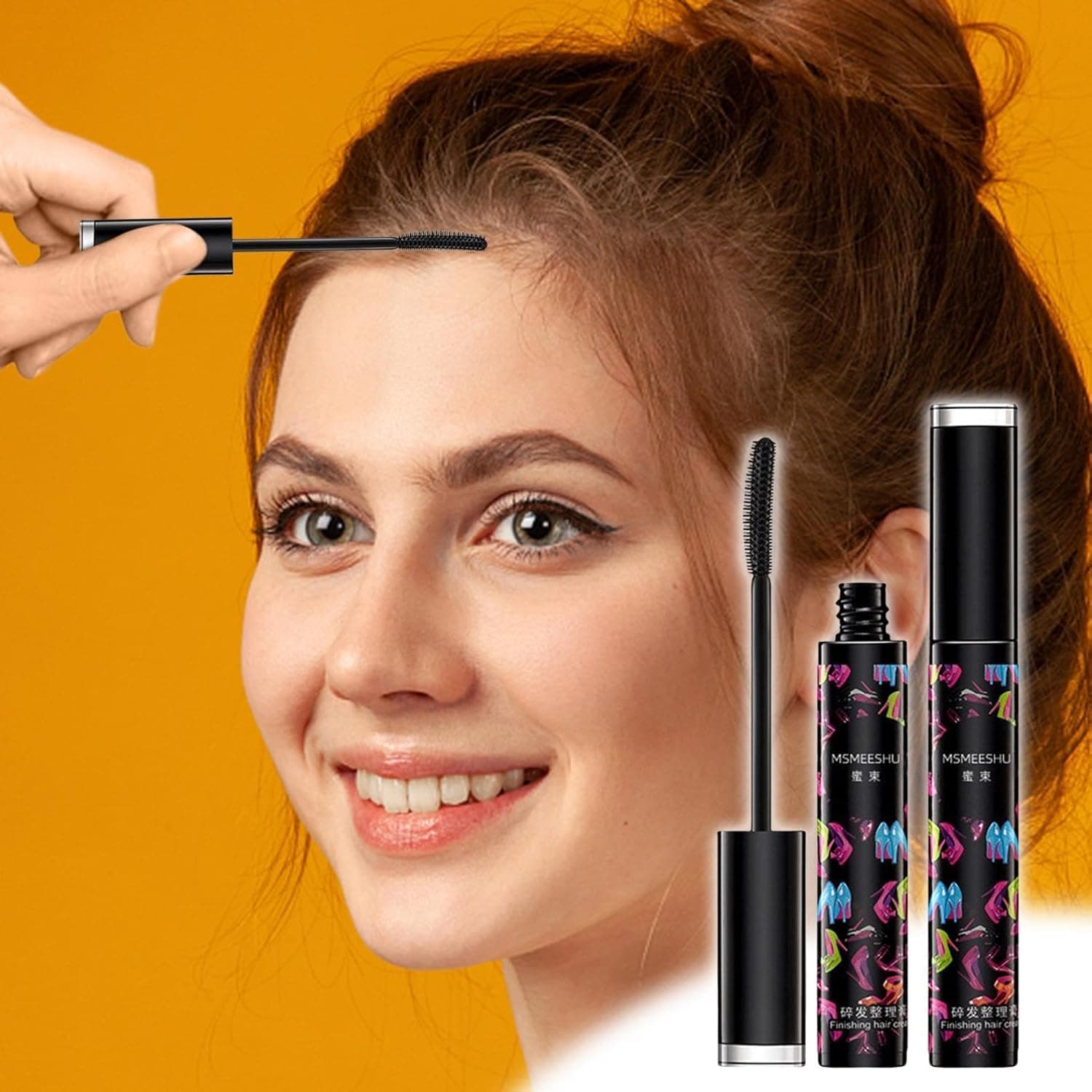 Rubyface Finish Line Hair Finishing Stick For Women 35ml | Anti Flyaway for Smooth, Non-Greasy, and Non-Oily Look | For all Hair Types | Hair Finishing Stick For Women Girl