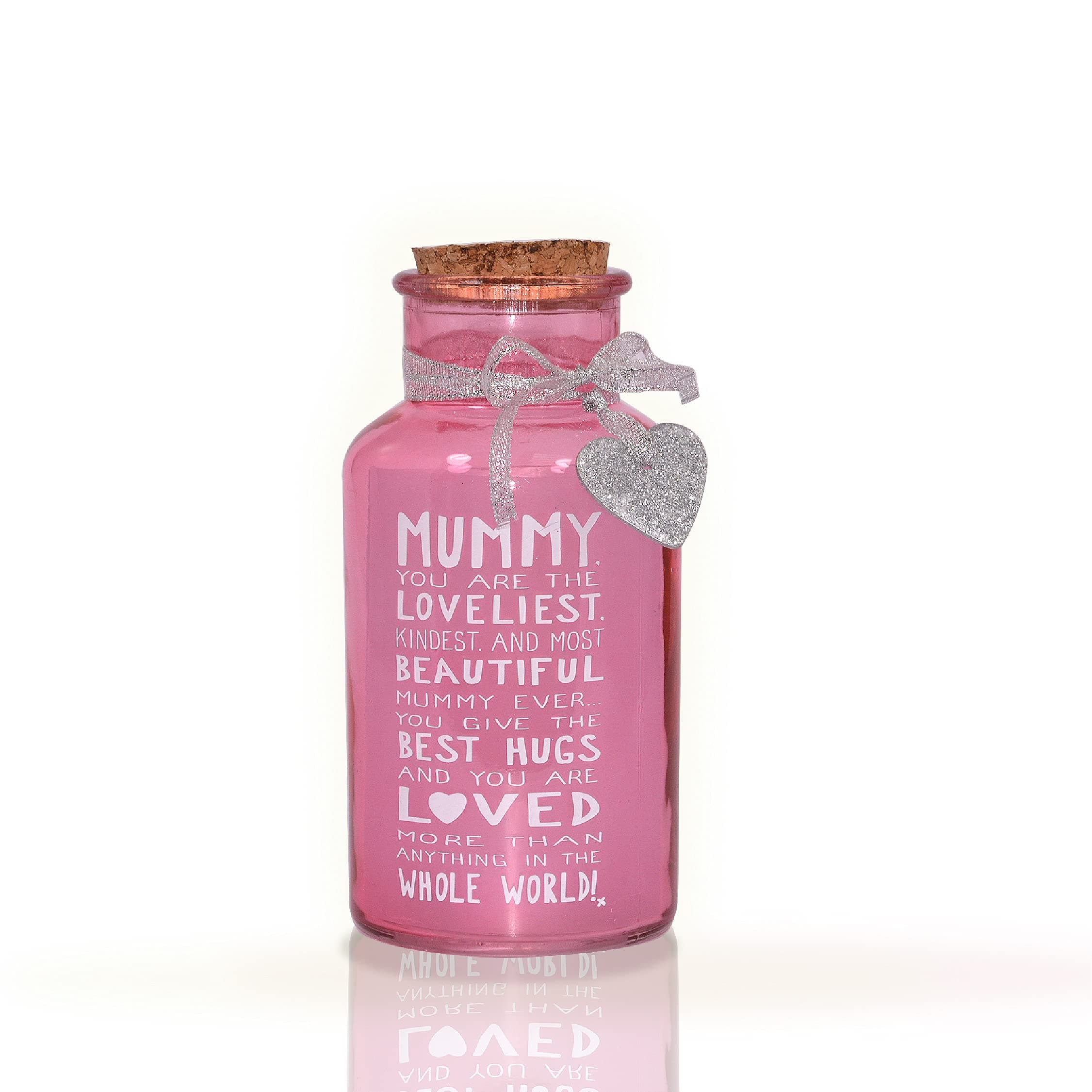 Messages Of Love Light Up Jar Mummy | Birthday Unisex | Home Décor | 2 x AA