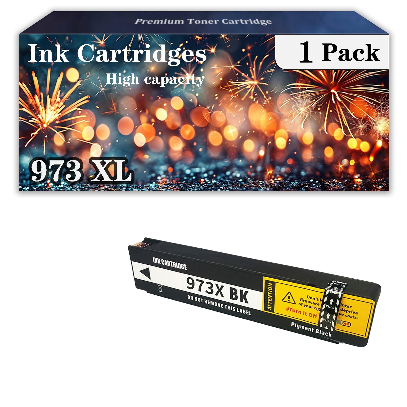 973 XL Ink Cartridge 973 XL Combination Pack Compatible for HP PAGEWIDE PRO MFP 477DN/DW PRO 552DW PRO MFP577DW/Z P55250DW Printers High-Yield Replacement,C