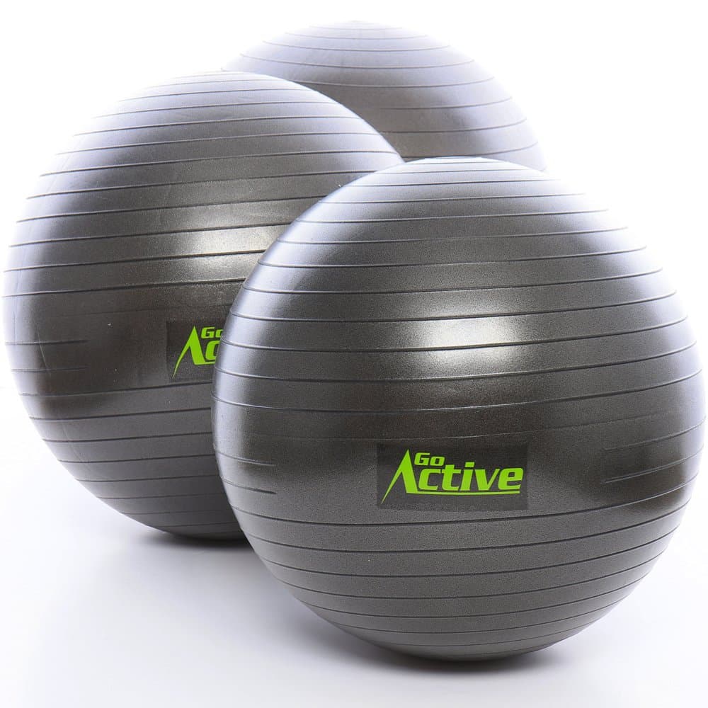 Exercise Ball - Stability Ball - Fitness Ball - Large Workout Balls For Balance And Yoga - Includes Pump - Anti Burst - 2000 lbs Weight Resistance