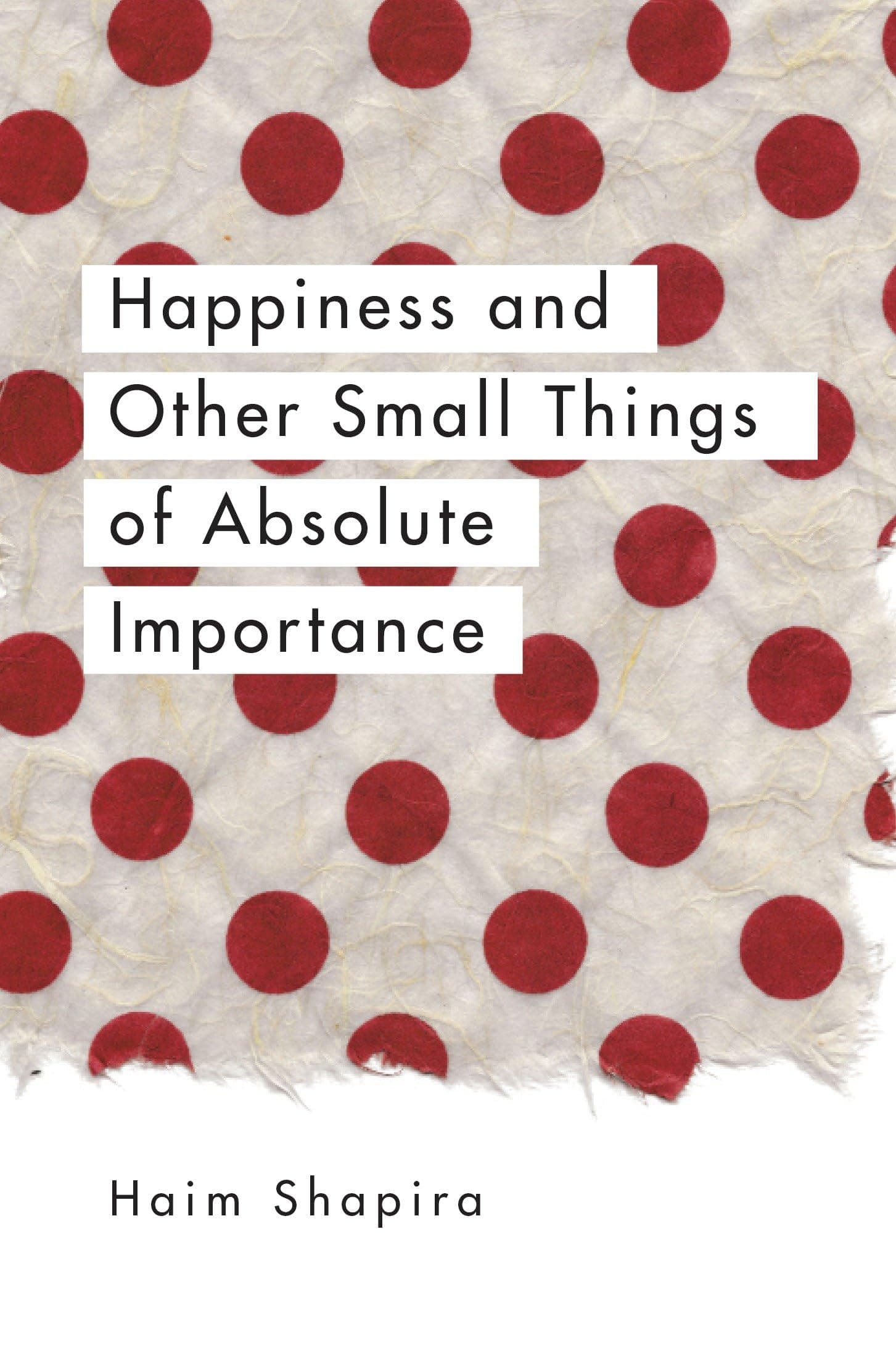 Happiness and Other Small Things of Absolute Importance Paperback – August 16, 2016