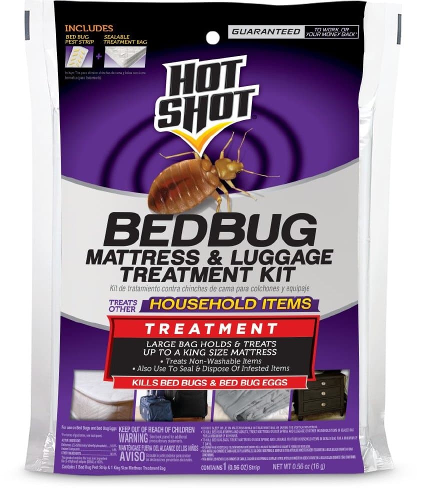 Hot Shot Bedbug Mattress & Luggage Treatment Kit