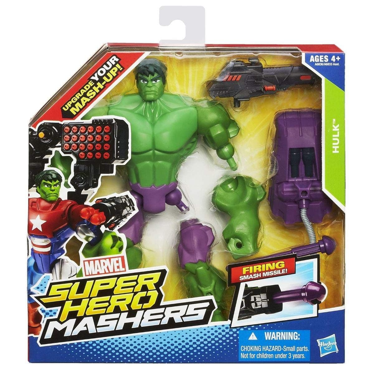 MarvelSuper Hero Mashers Hulk Figure 6 Inches