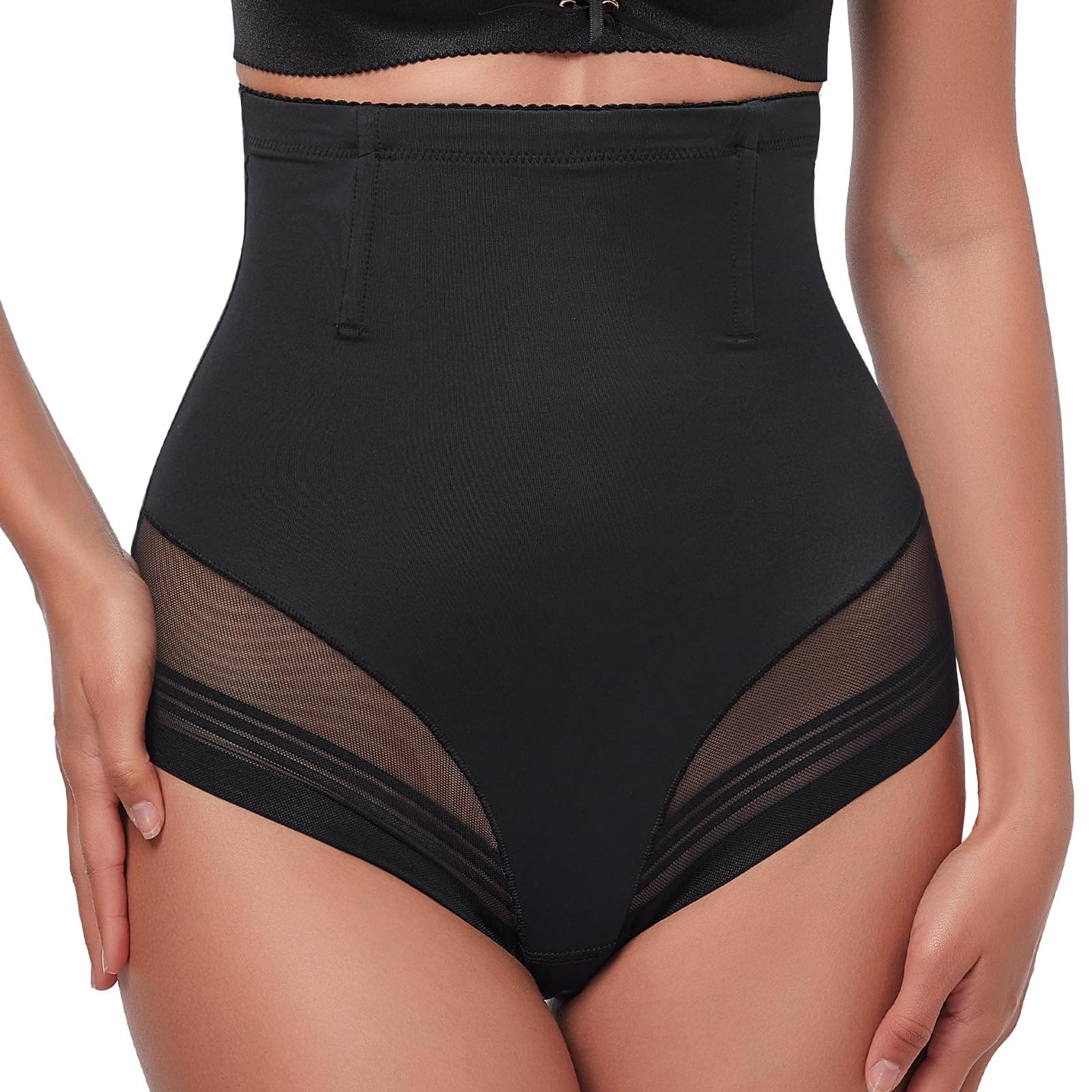 SIMIYAShapewear for Women Tummy Control Body Shaper, Breathable Tummy Control Knickers, Butt Lifter Slimming Pants Shapewear Shorts
