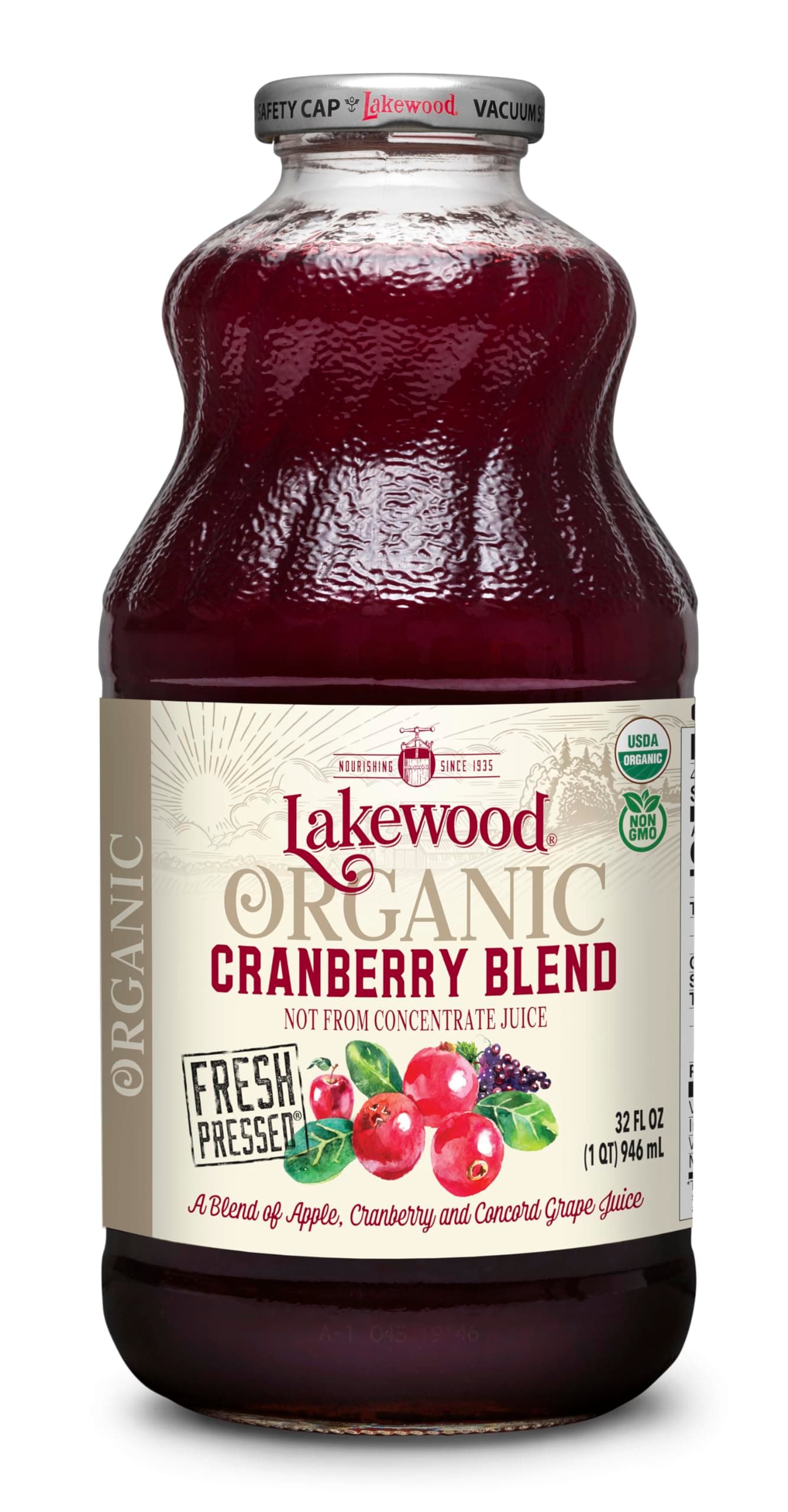 Organic Cranberry Juice Blend, 32 FZ