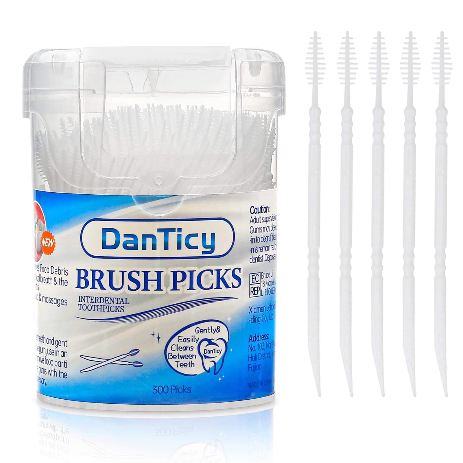 Brushpicks Interdental Toothpicks