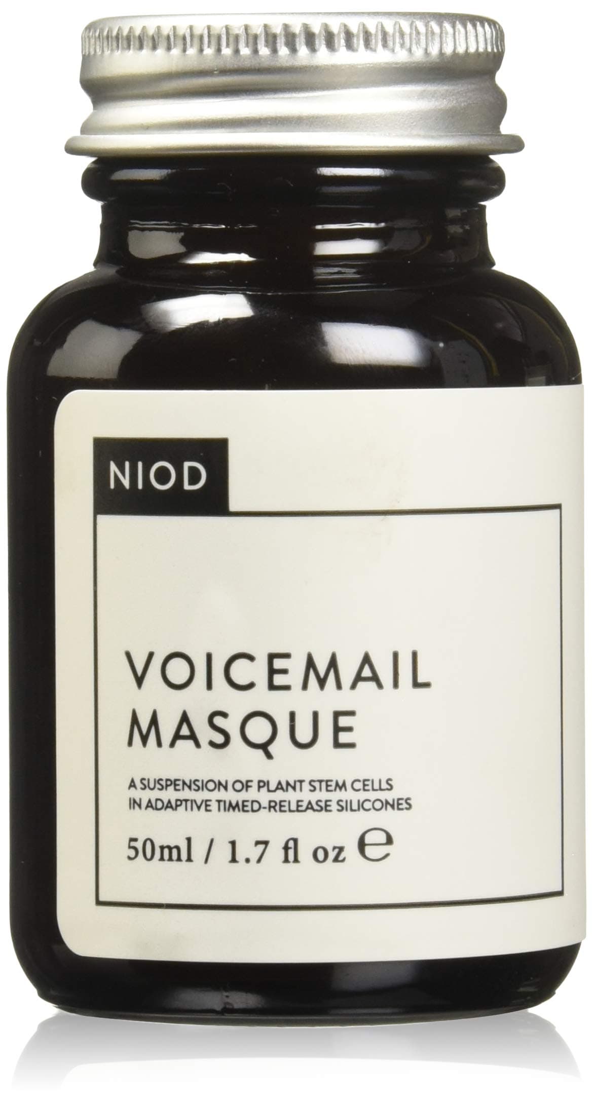 NIOD Voicemail Masque 50ml, a nighttime leave-on masque treatment that fights many of the signs associated with impaired cellular communication.