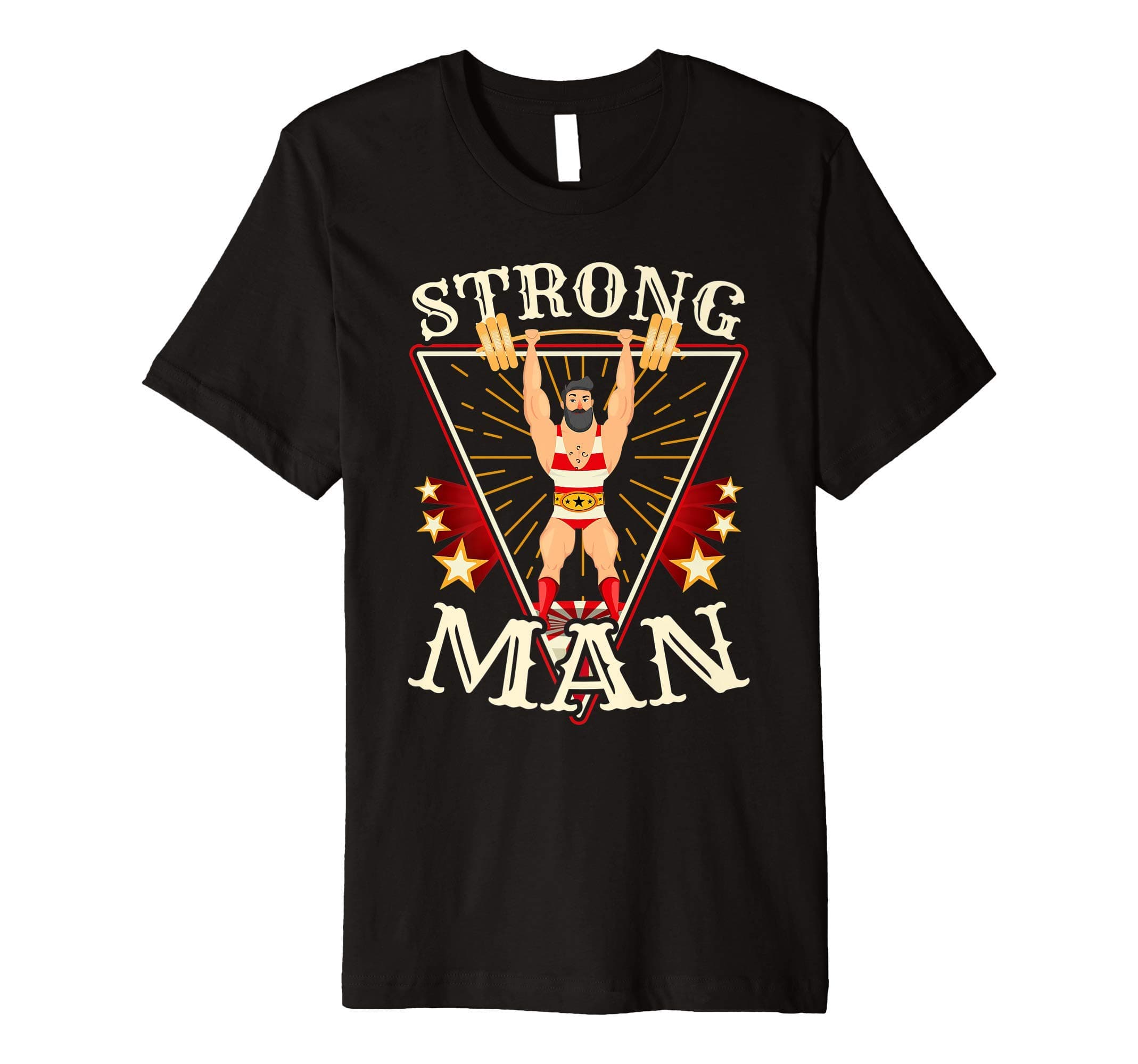 Circus Shirt - Vintage Circus Strongman Costume Premium T-Shirt