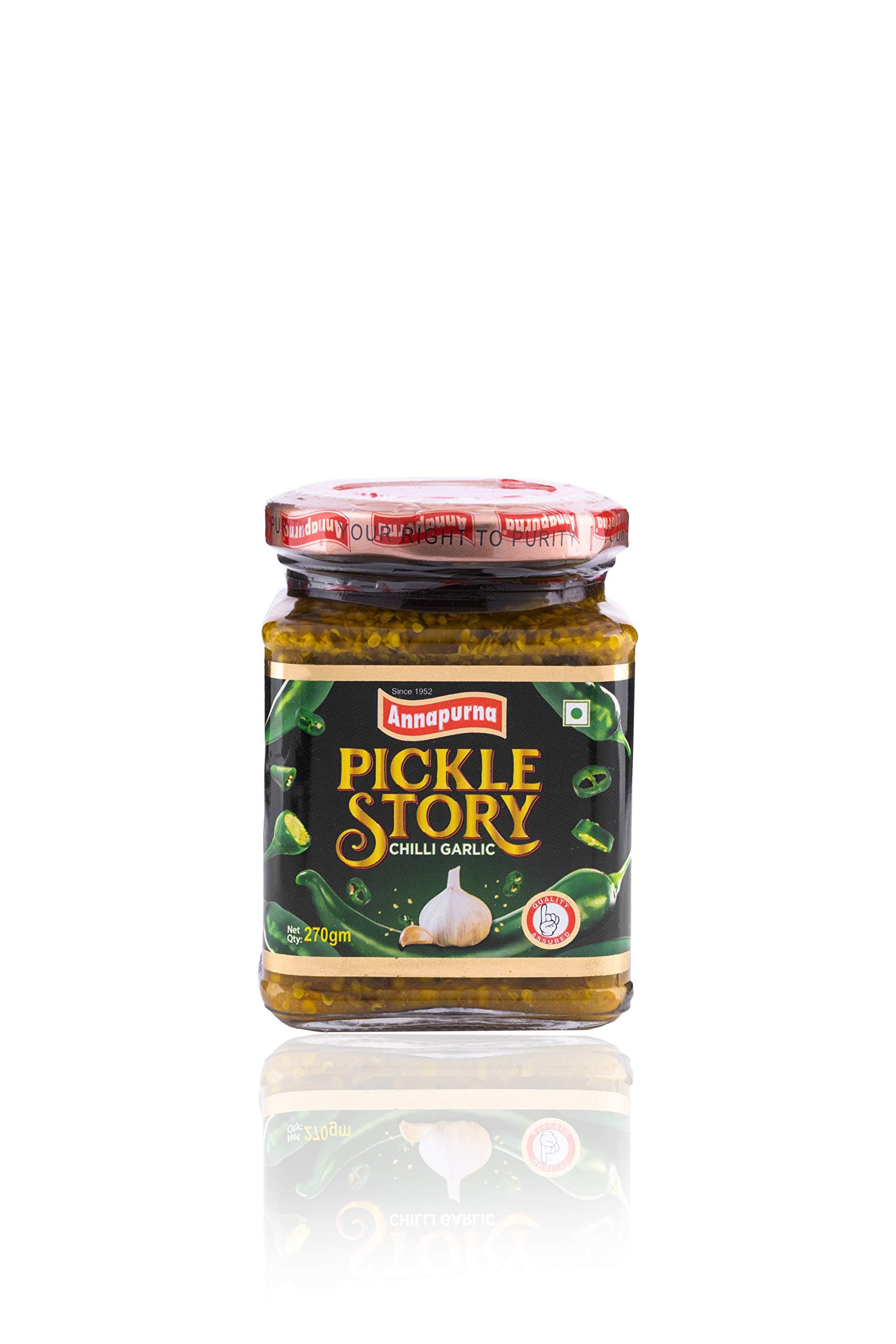 Annapurna Pickle Story Chilli Garlic - 270g