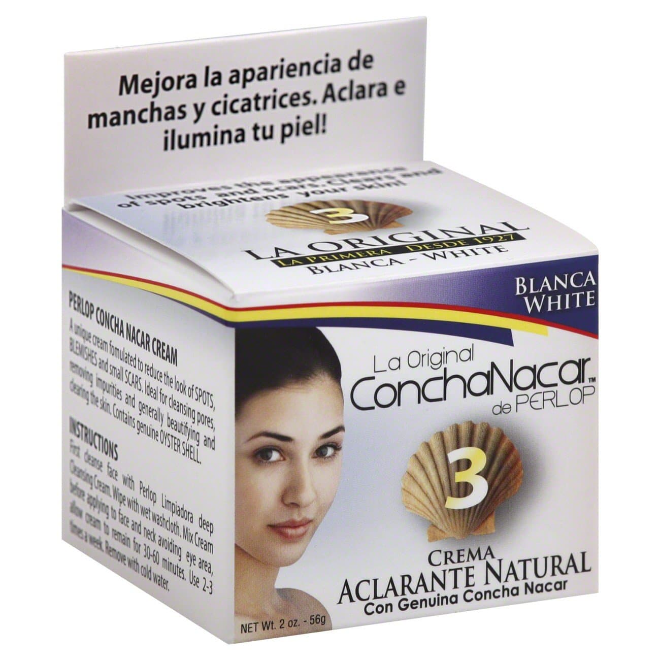 6pk - Concha Nacar de Perlop - 3 - Bleach Cream by Perlop Cosmetics [Beauty]