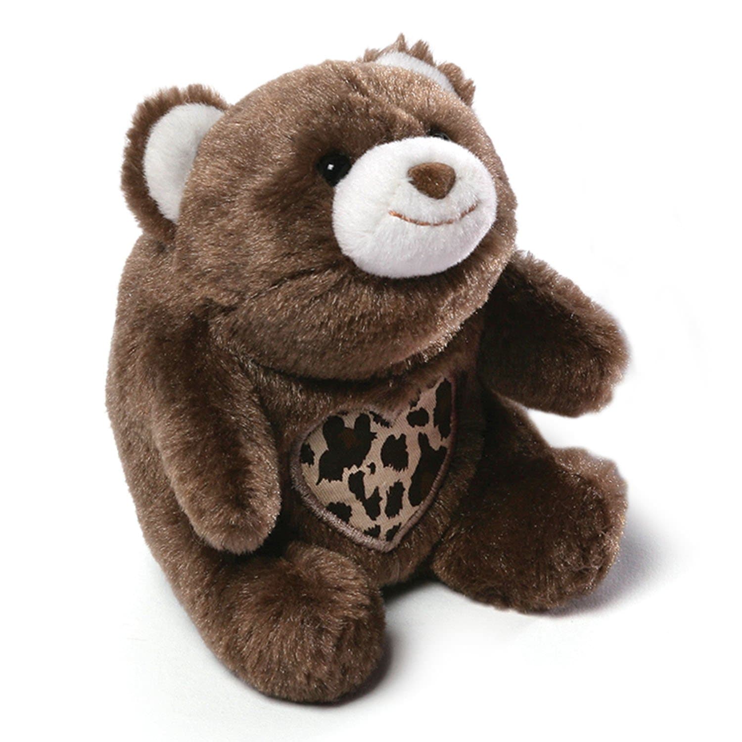 GUND Snuffles Valentines Day 3 Piece Collector Set of 5 Inch Brown, Pink and Purple Snuffles with Hearts